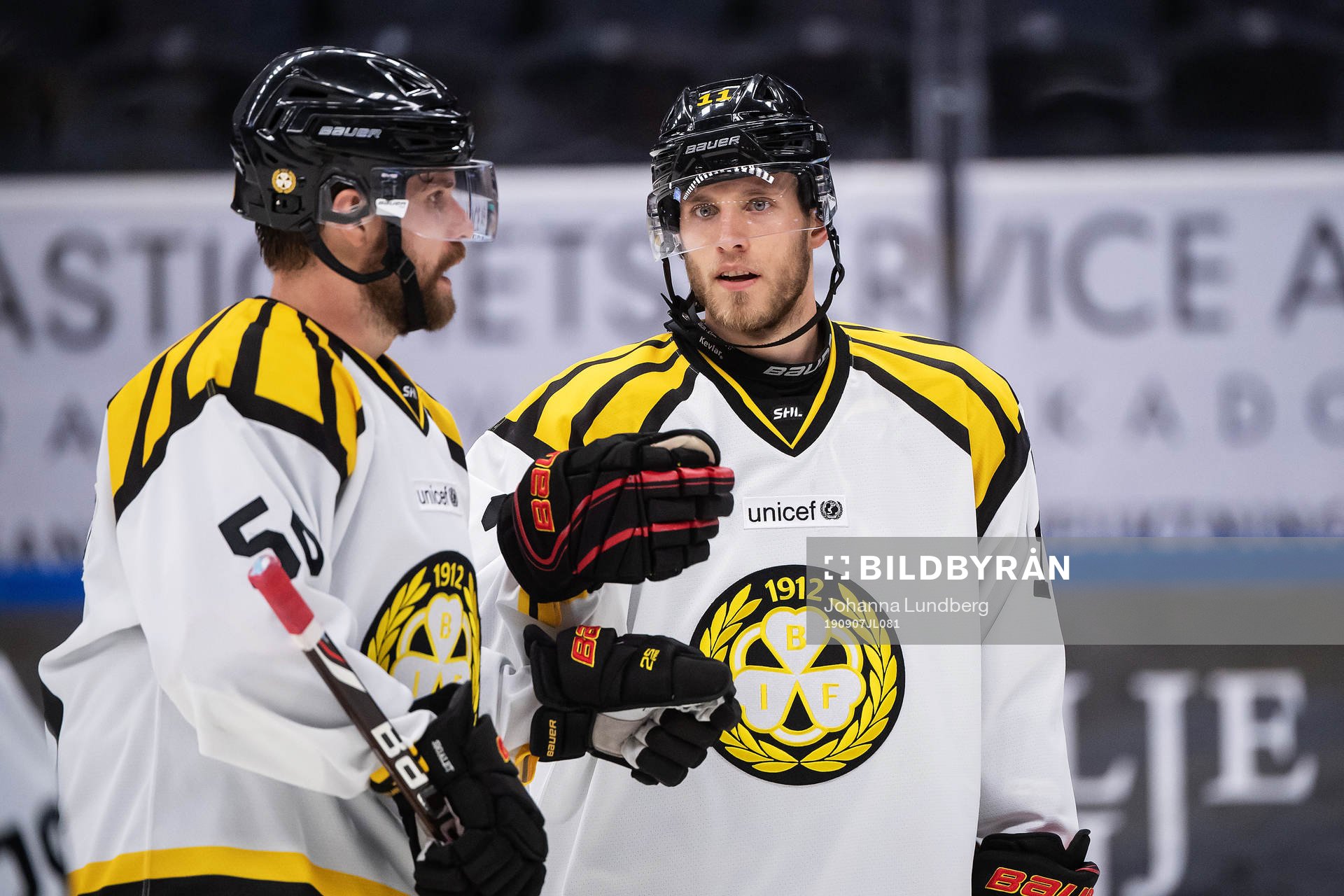 Brynäs Jonathan Sigalet och Josef Ingman