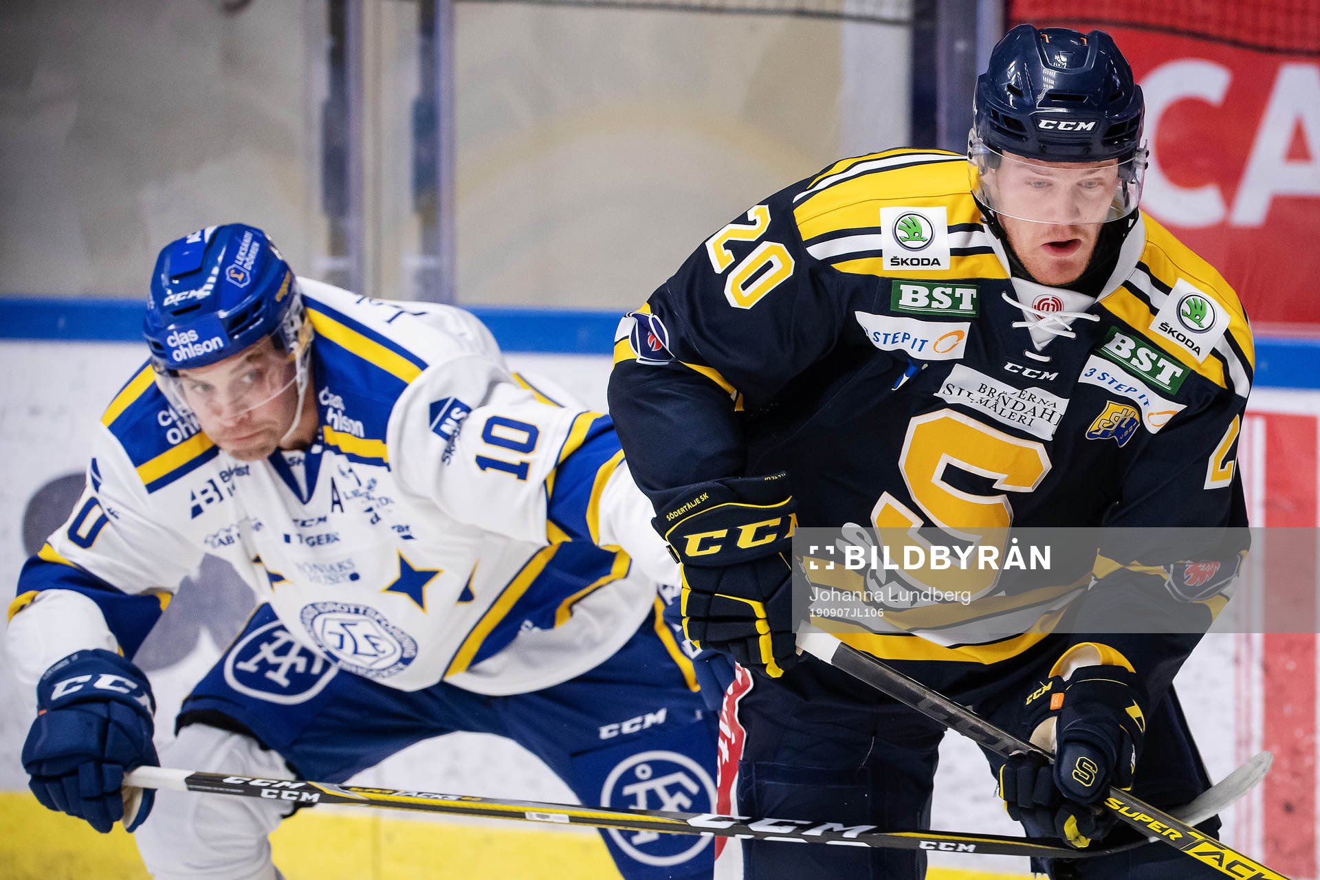 Leksands Johan Fransson och Södertäljes Carl Becker