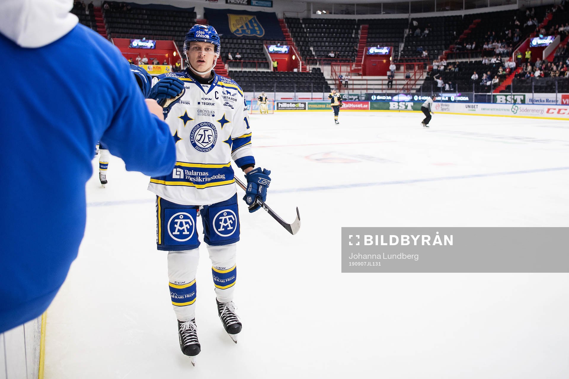 Leksands Martin Karlsson jublar
