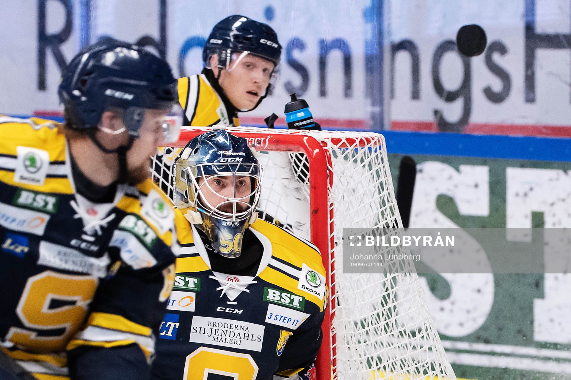 Södertäljes målvakt Alexander Sahlin