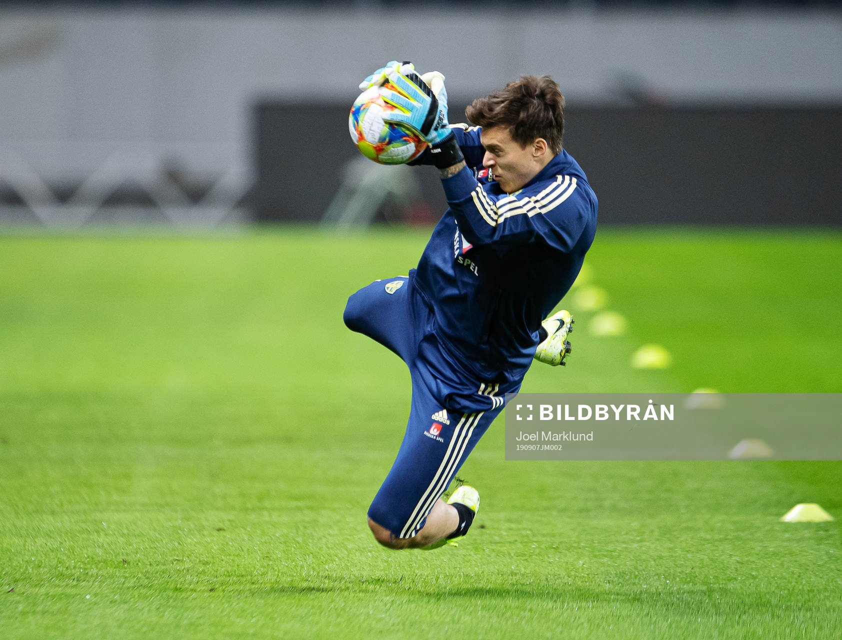 Victor Nilsson Lindelöf of the Swedish national football