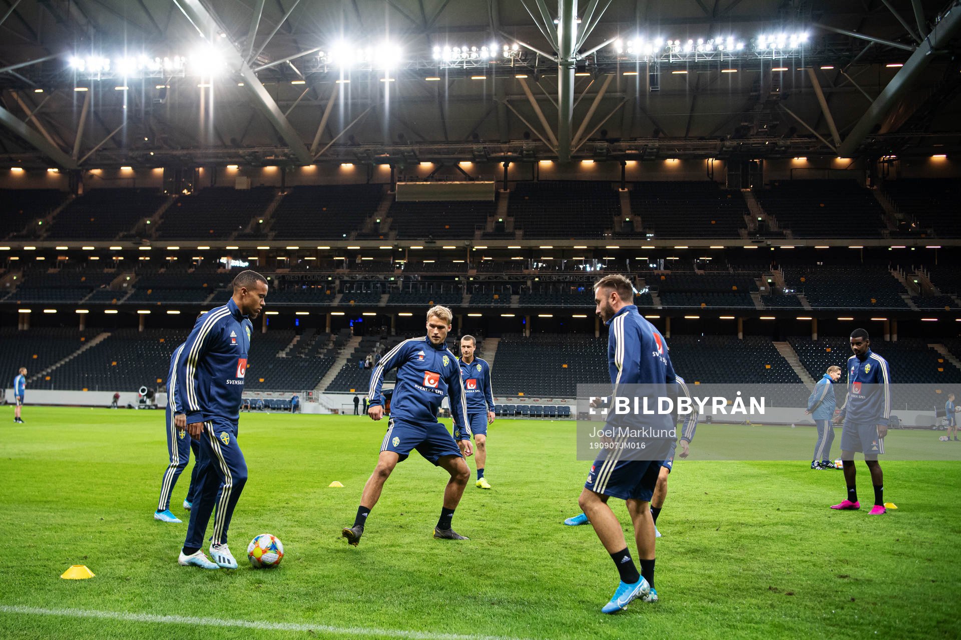Robin Quaison, Sebastian Andersson, Jakob Andersson, Muamer
