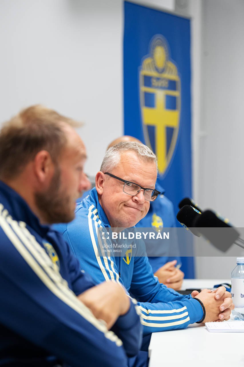 Head coach Janne Andersson of the Swedish national football