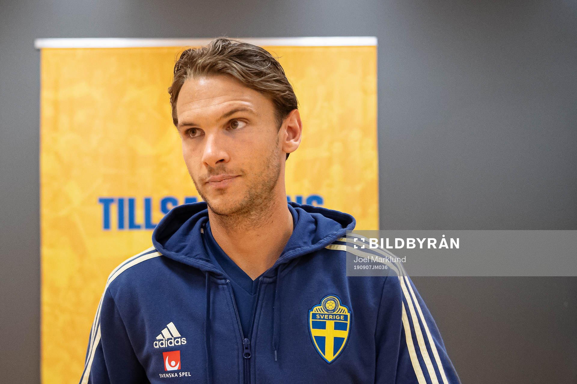 Albin Ekdal of the Swedish national football team