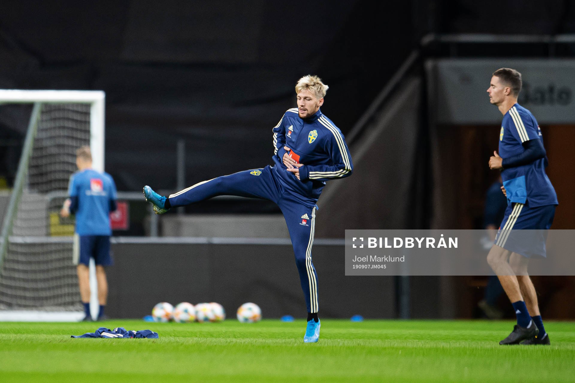 Emil Forsberg of the Swedish national football team