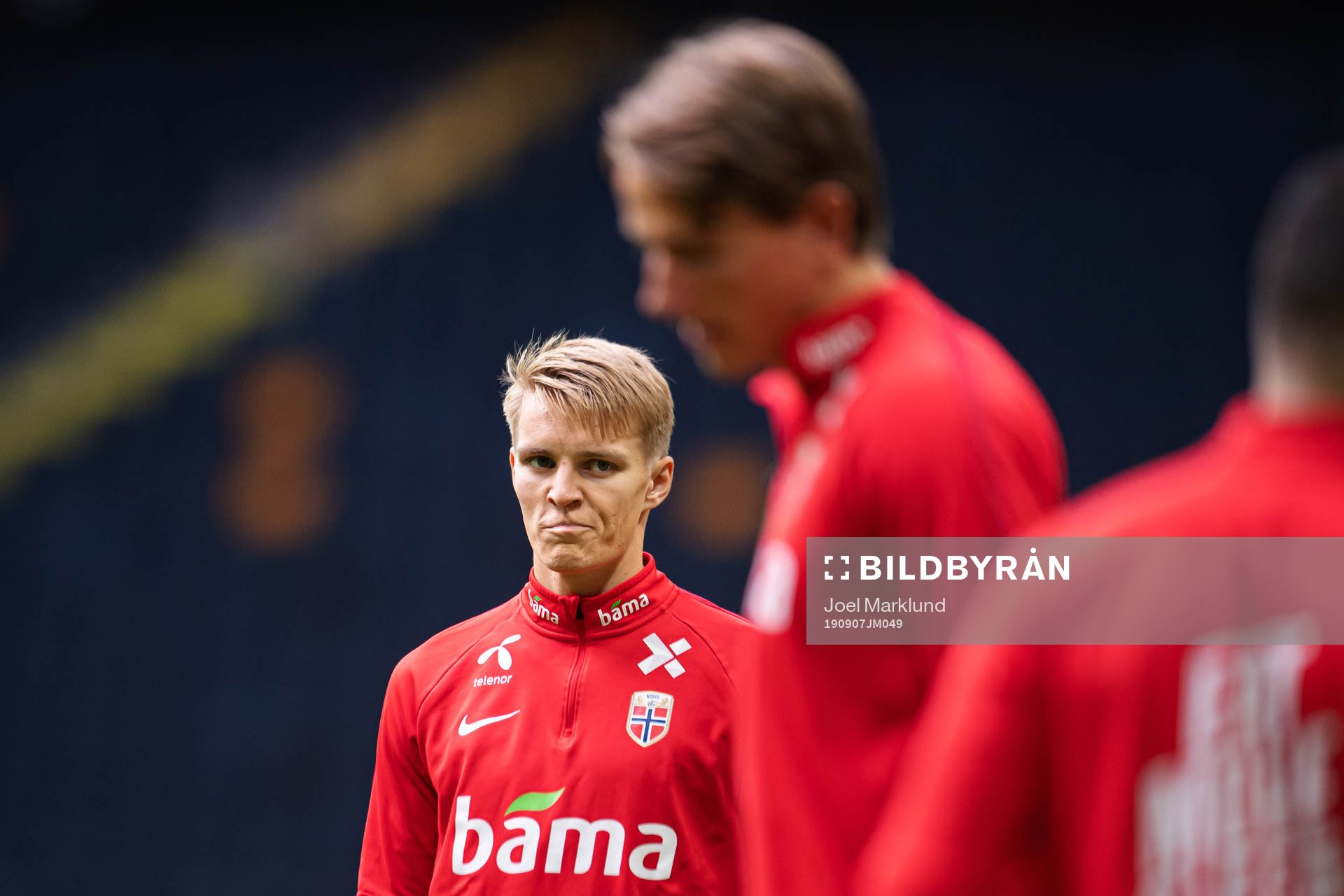 Martin Ødegaard of the Norwegian national football team
