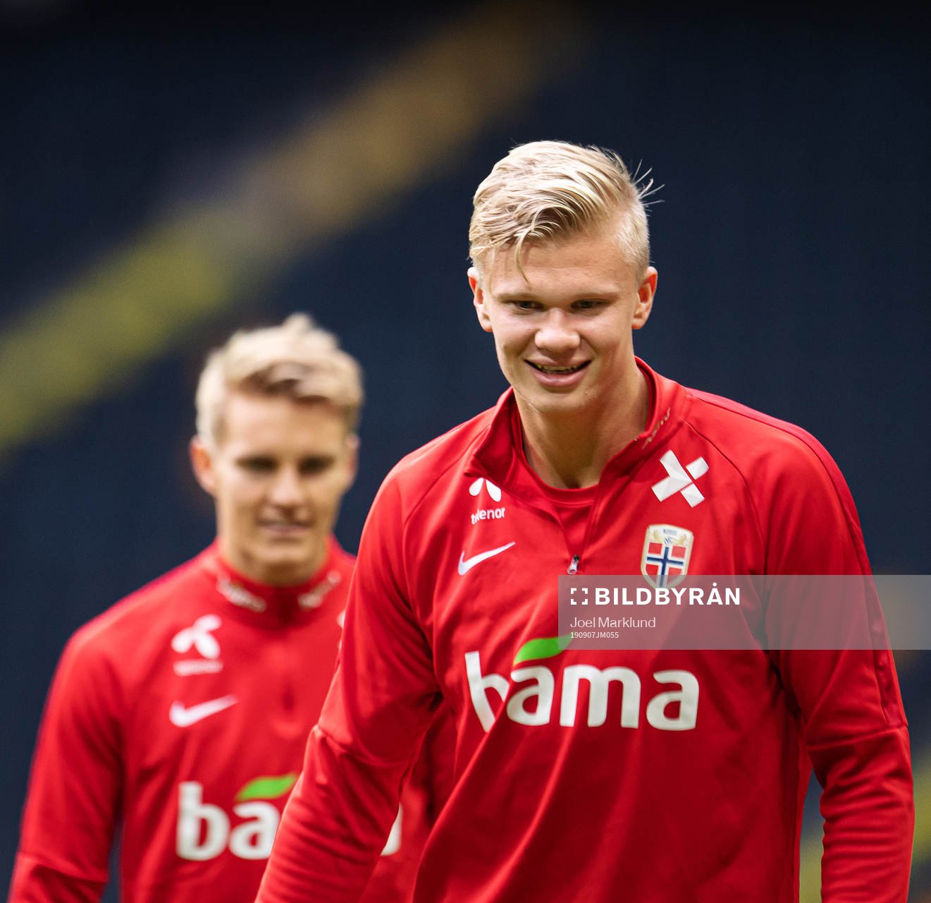 Erling Braut Haaland of the Norwegian national football team
