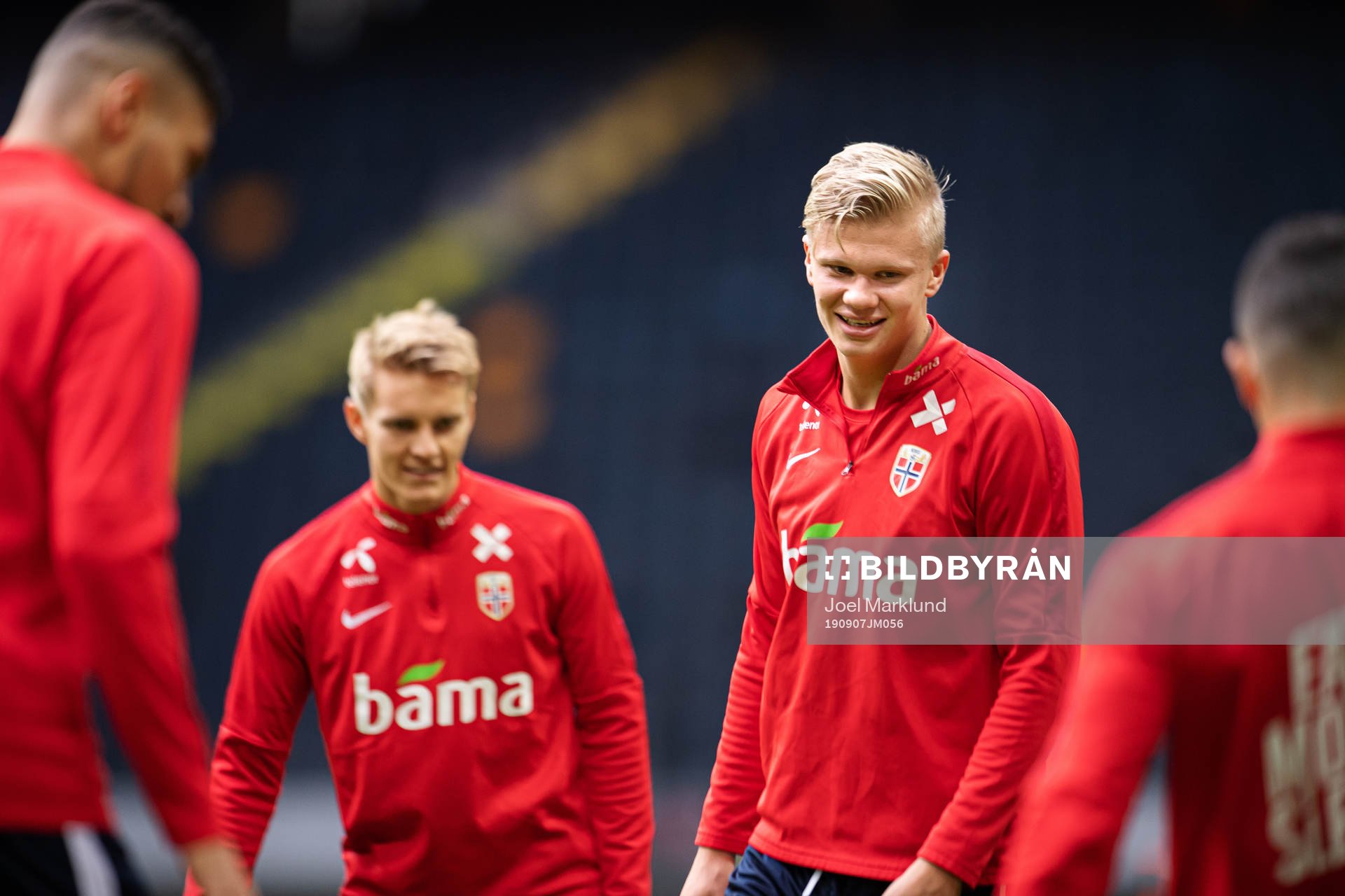 Erling Braut Haaland of the Norwegian national football team