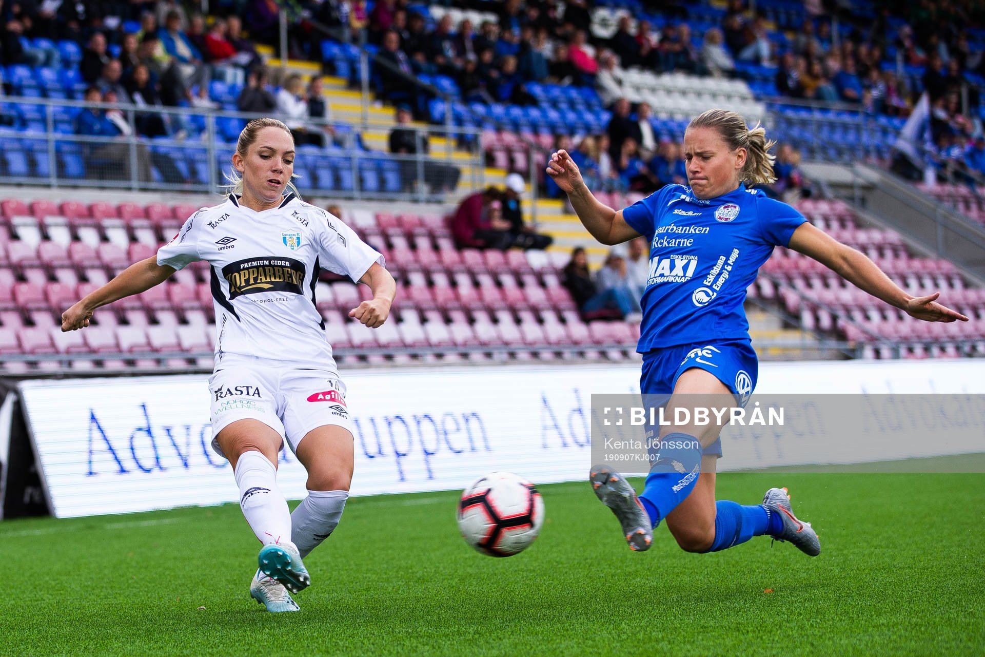 Göteborgs Elin Rubensson och Eskilstunas Julia Tunturi