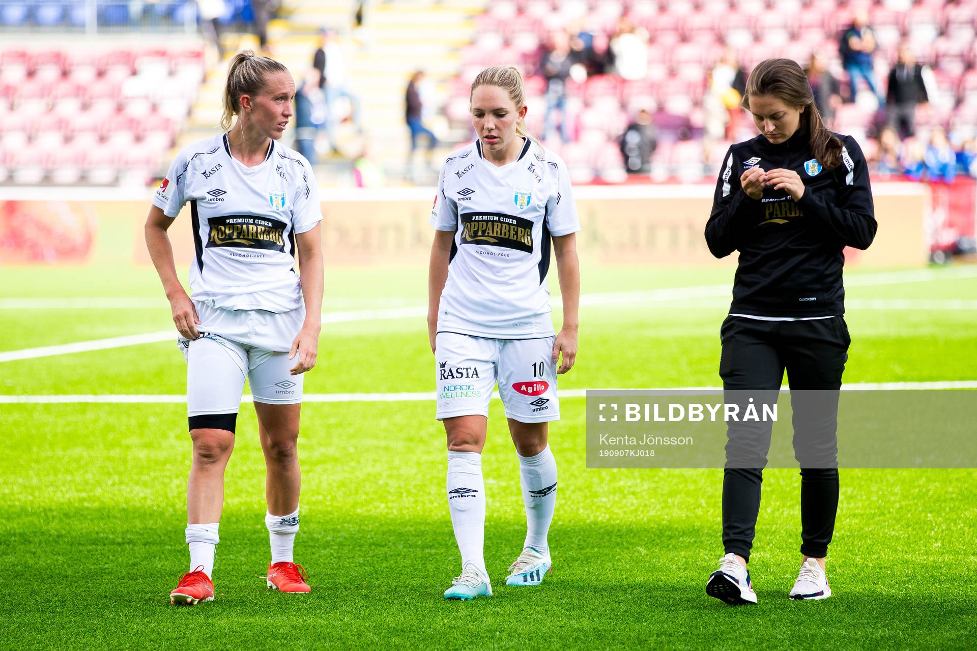 Göteborgs Julia Roddar, Elin Rubensson och Vilde Böe Risa