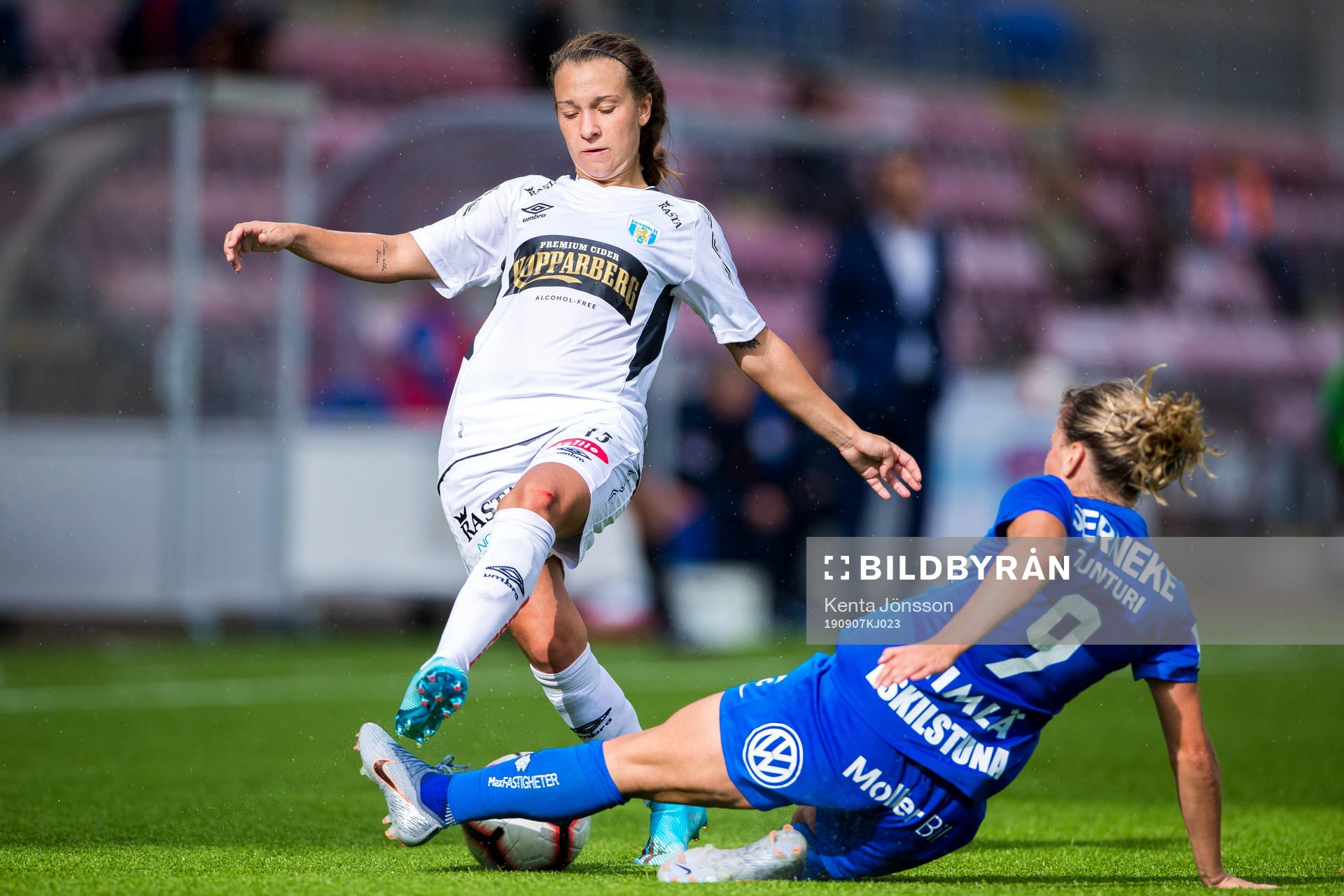 Göteborgs Julia Zigiotti Olme och Eskilstunas Julia Tunturi