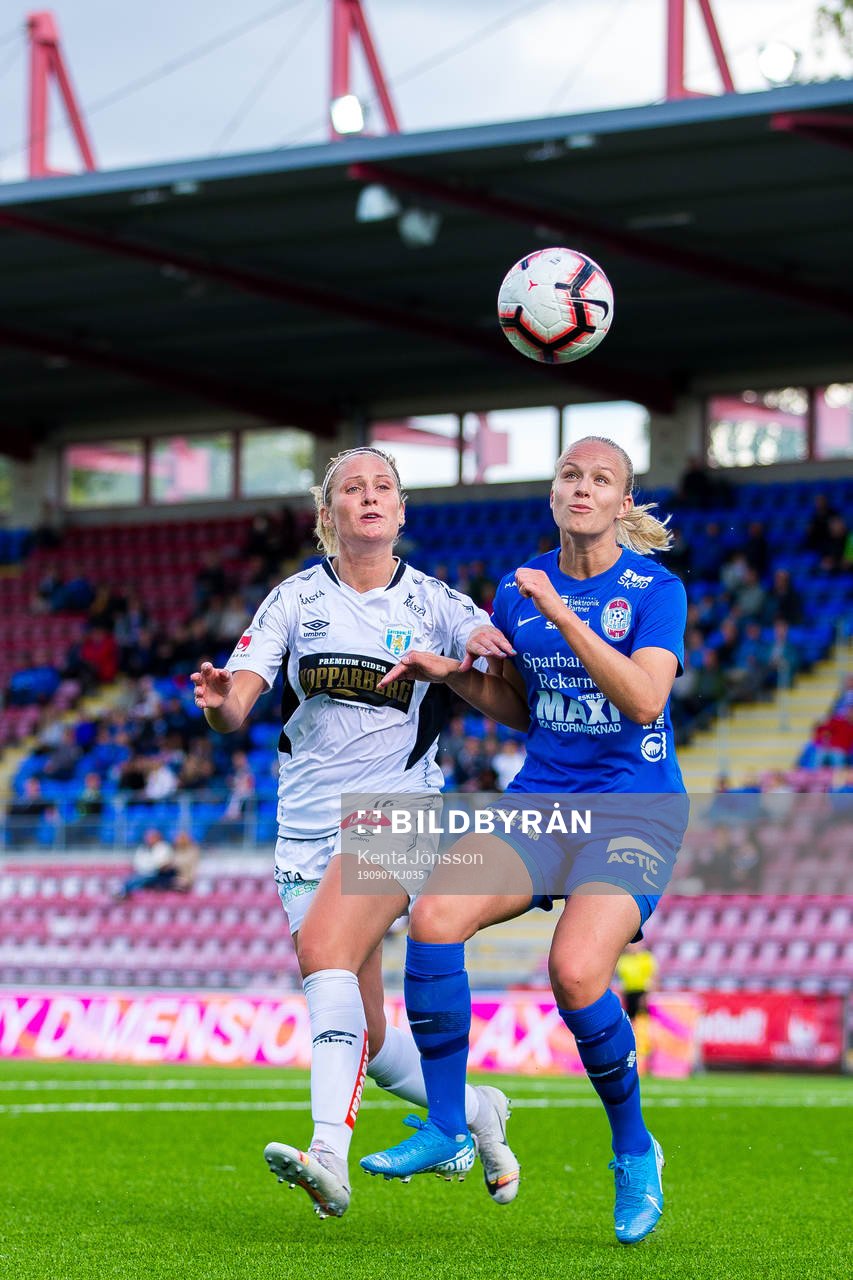 Göteborgs Karin Lundin och Eskilstunas Matilda Plan