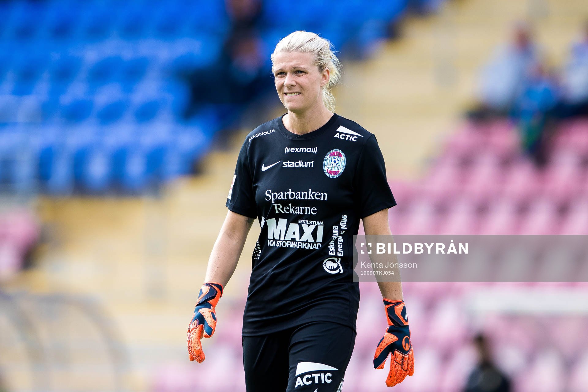 Eskilstunas målvakt Emelie Lundberg