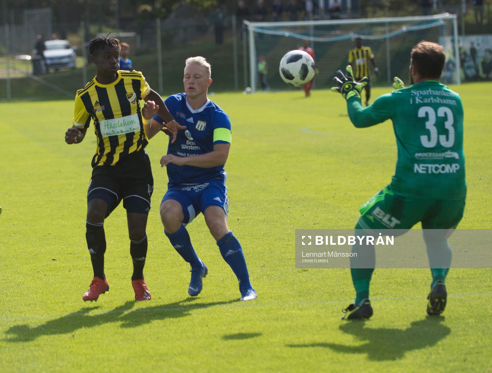 i matchen i division 2 mellan Asarum och IFK Hässleholm i