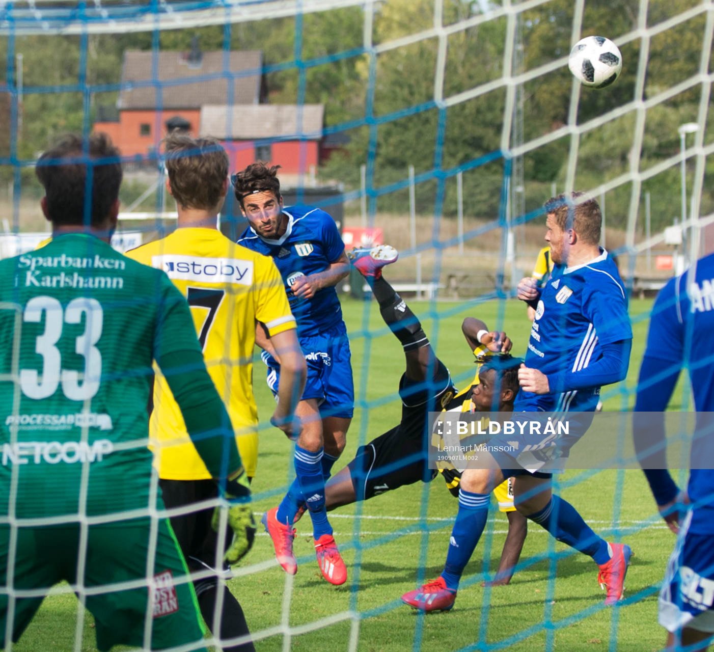 i matchen i division 2 mellan Asarum och IFK Hässleholm i