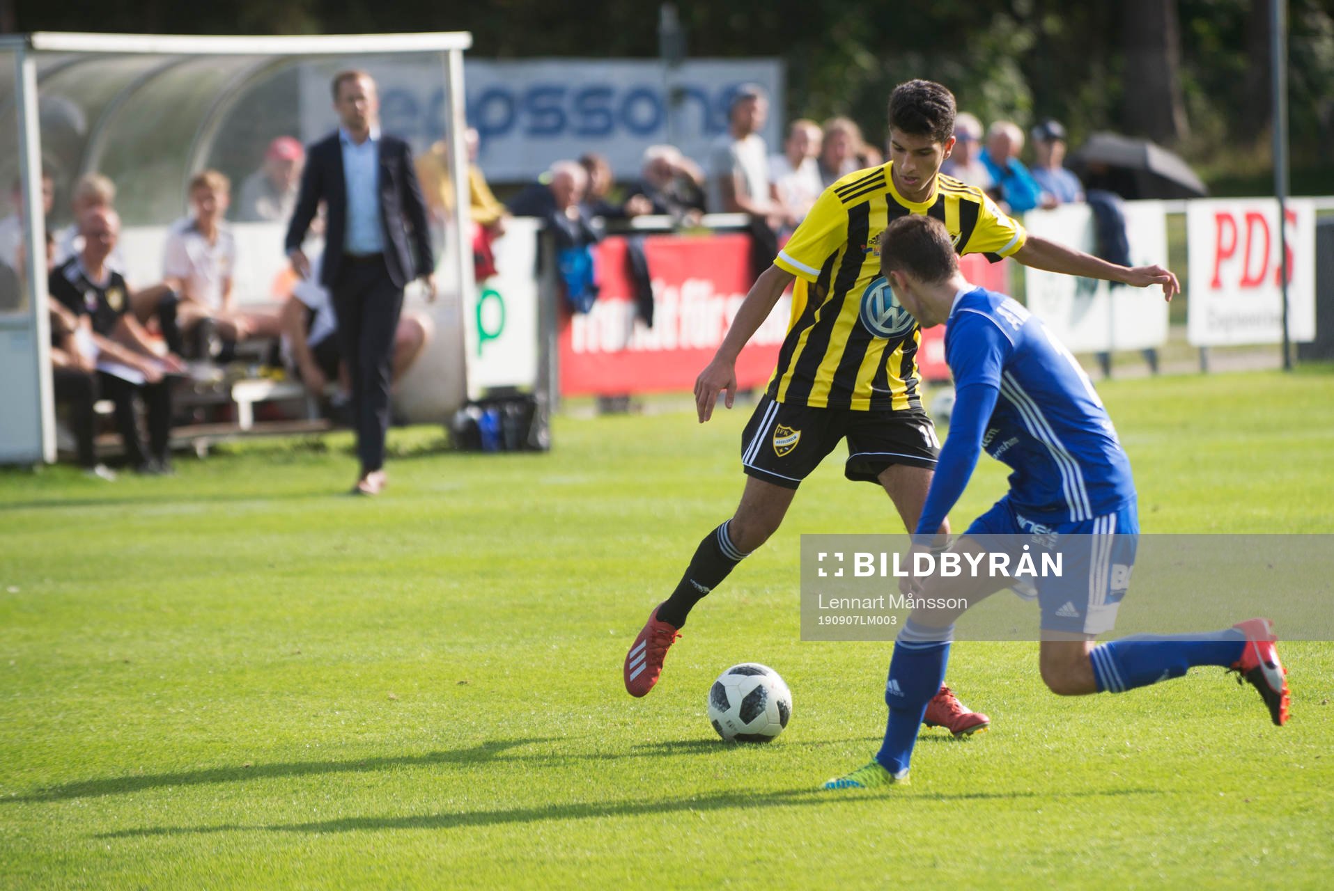 i matchen i division 2 mellan Asarum och IFK Hässleholm i