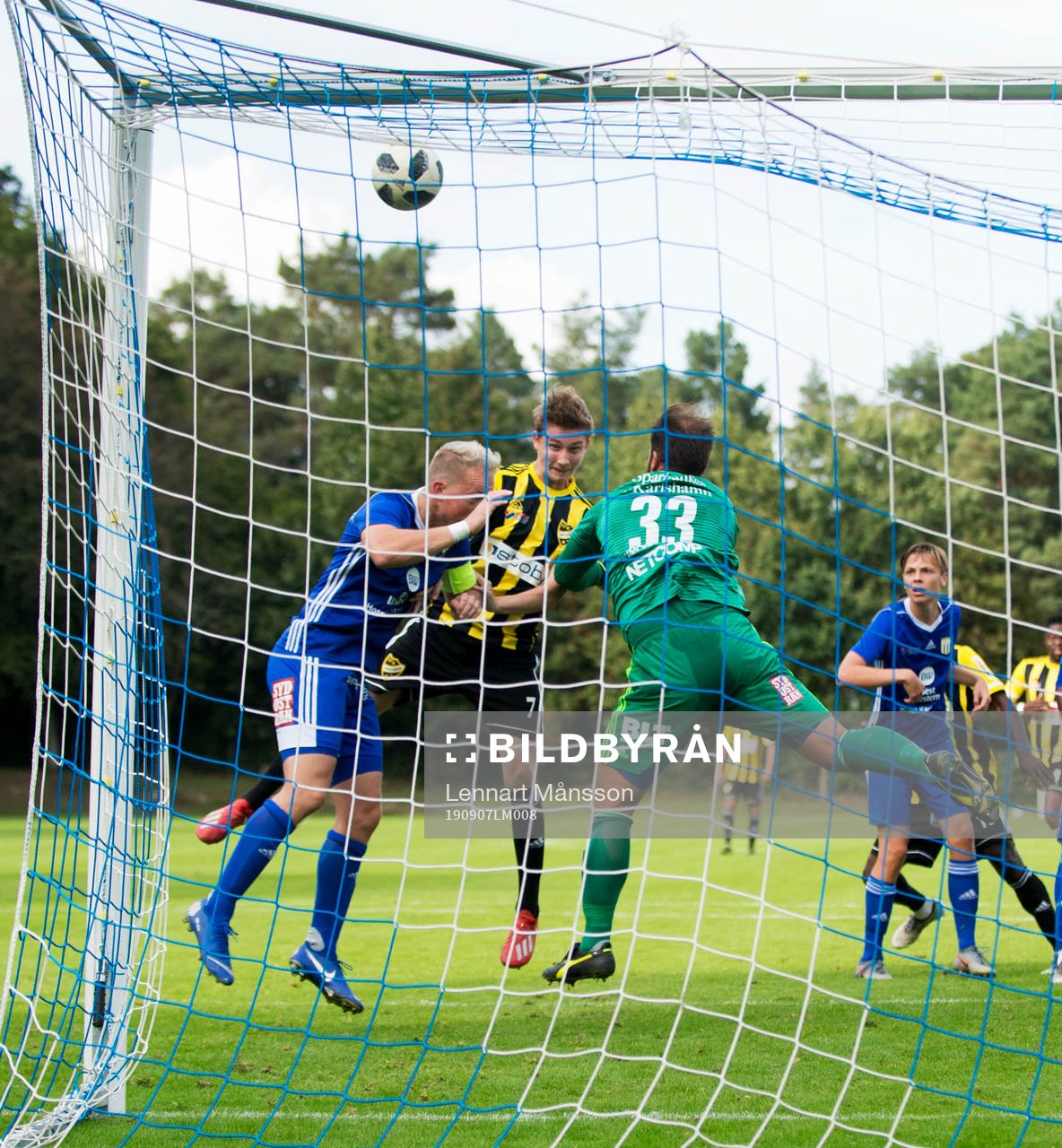 i matchen i division 2 mellan Asarum och IFK Hässleholm i
