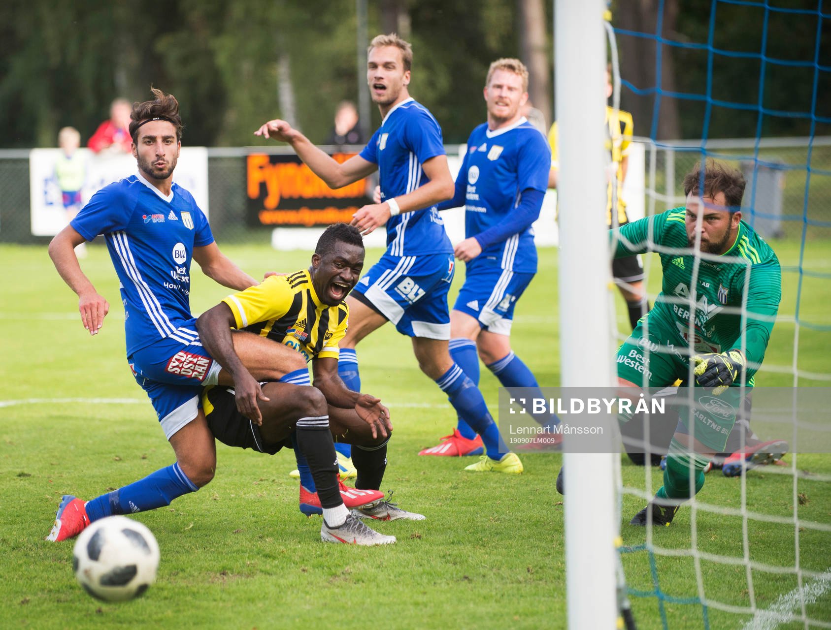 i matchen i division 2 mellan Asarum och IFK Hässleholm i