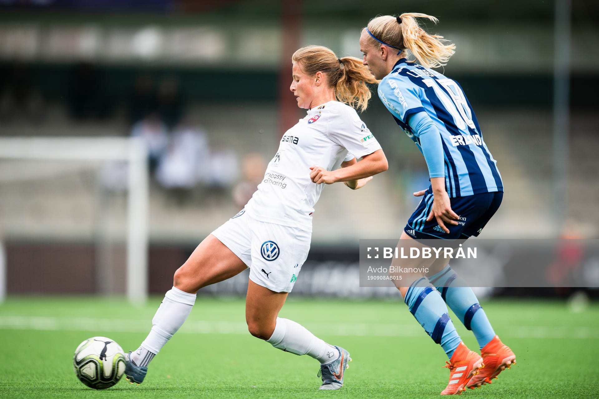Rosengårds Anna Anvegård och Djurgårdens Alexandra