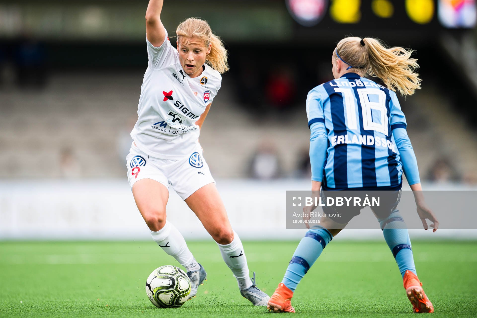 Rosengårds Anna Anvegård utmanar Djurgårdens Alexandra