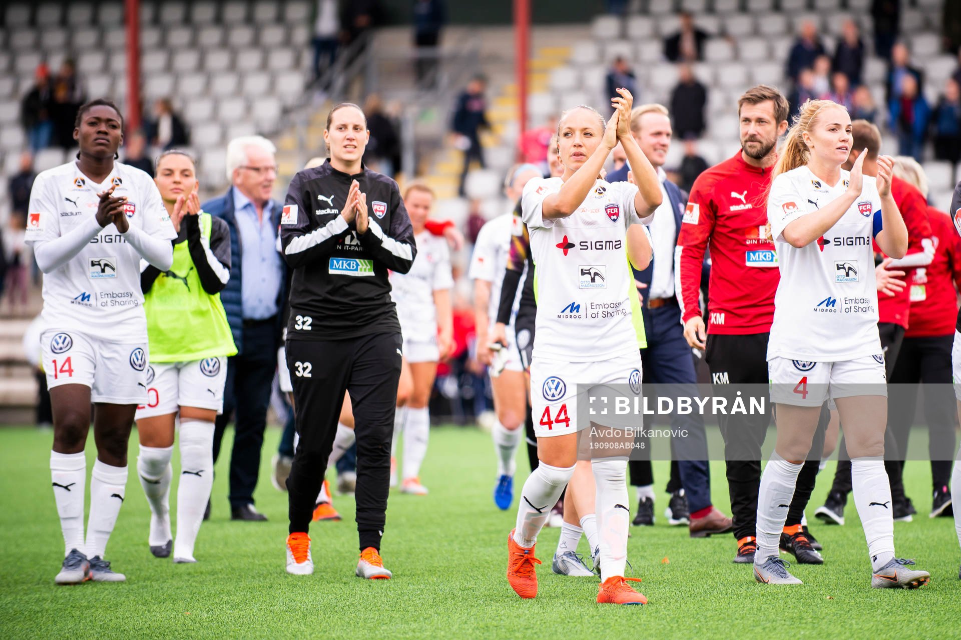 Rosengårds Anam Imo, Emma Lind, Malin Levenstad, Glodis