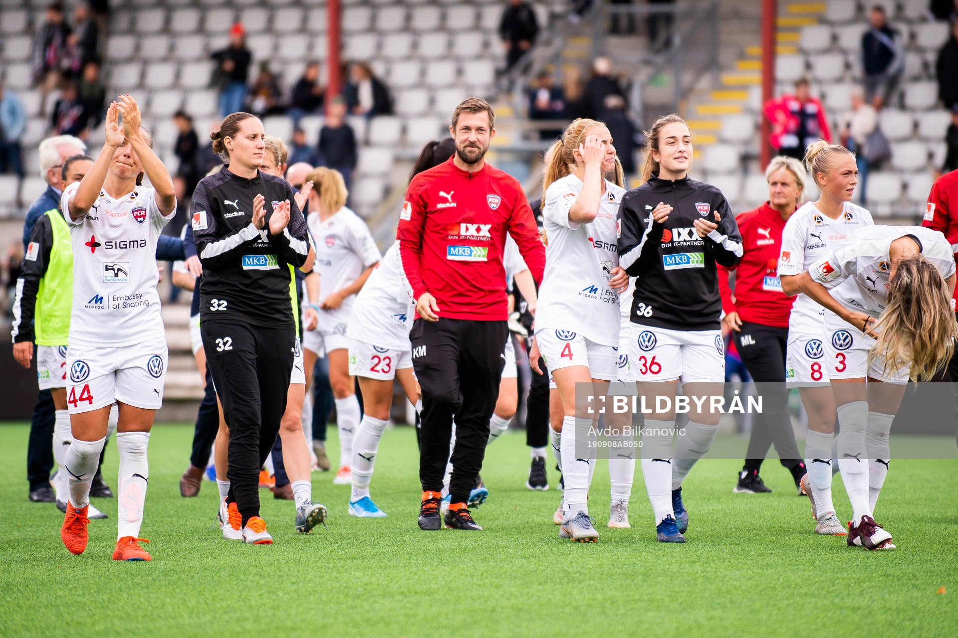 Rosengårds Malin Levenstad, Emma Lind, Glodis Perla