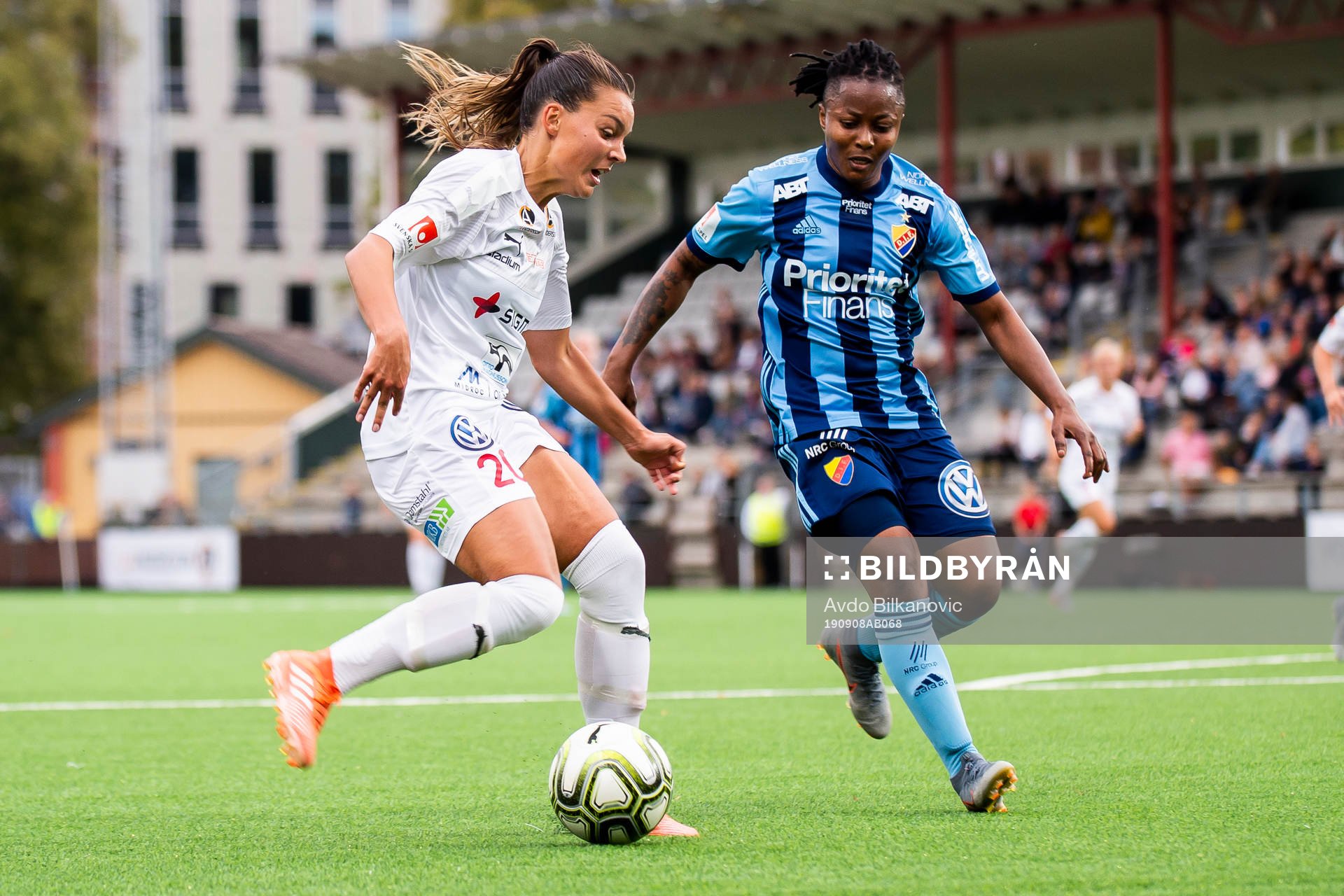 Rosengårds Johanna Rytting Kaneryd och Djurgårdens Ogonna