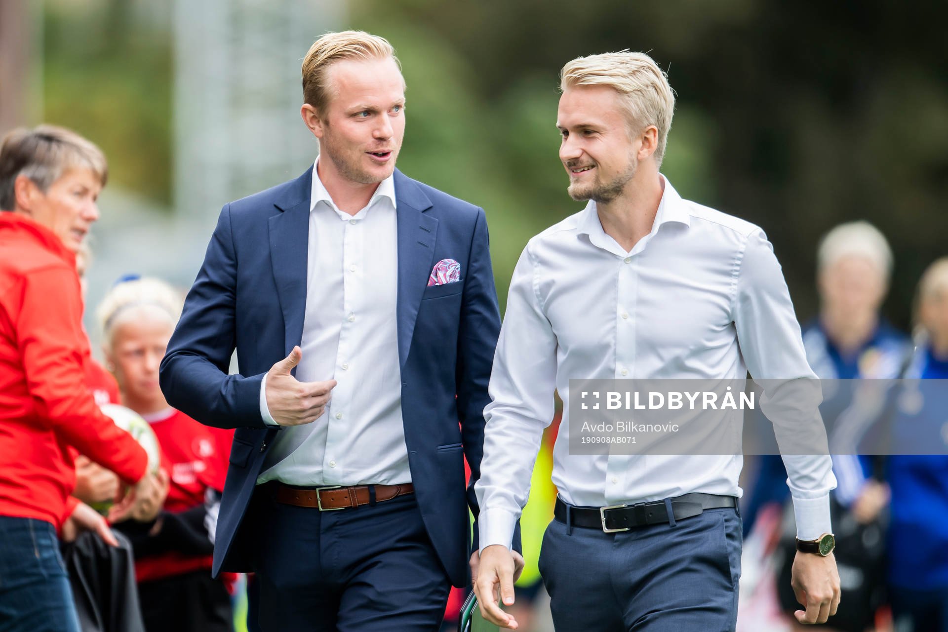 Rosengårds tränare Jonas Eidevall och Djurgårdens