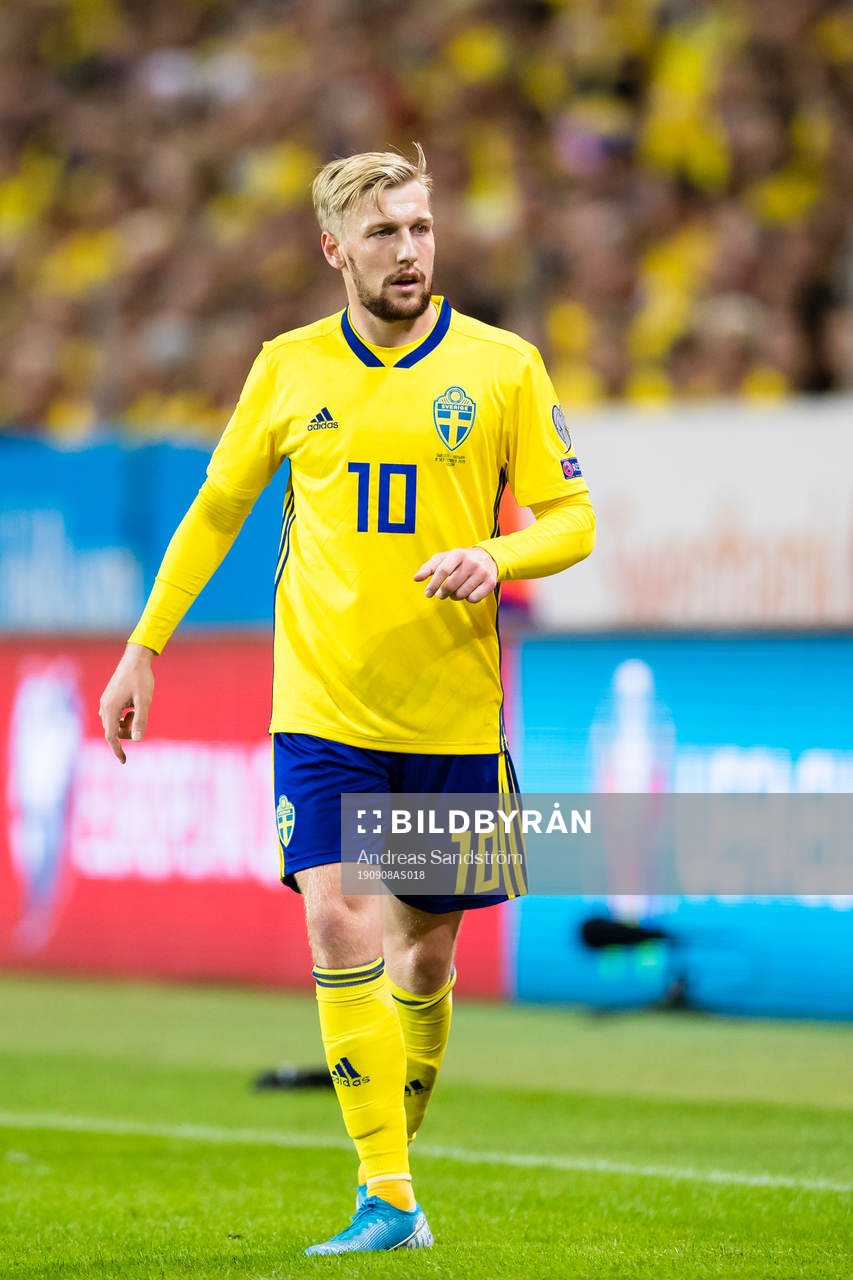 Emil Forsberg of Sweden