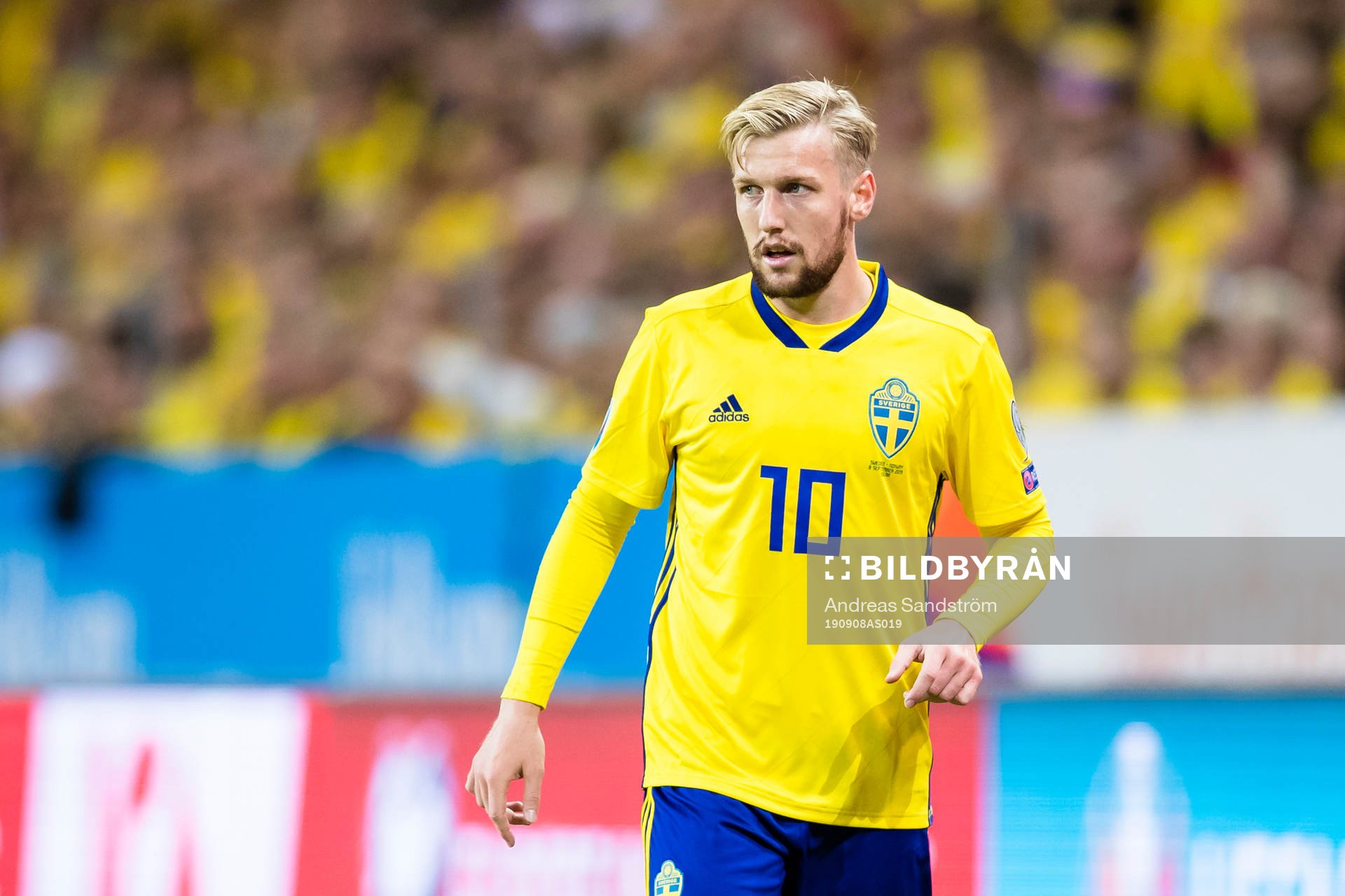 Emil Forsberg of Sweden