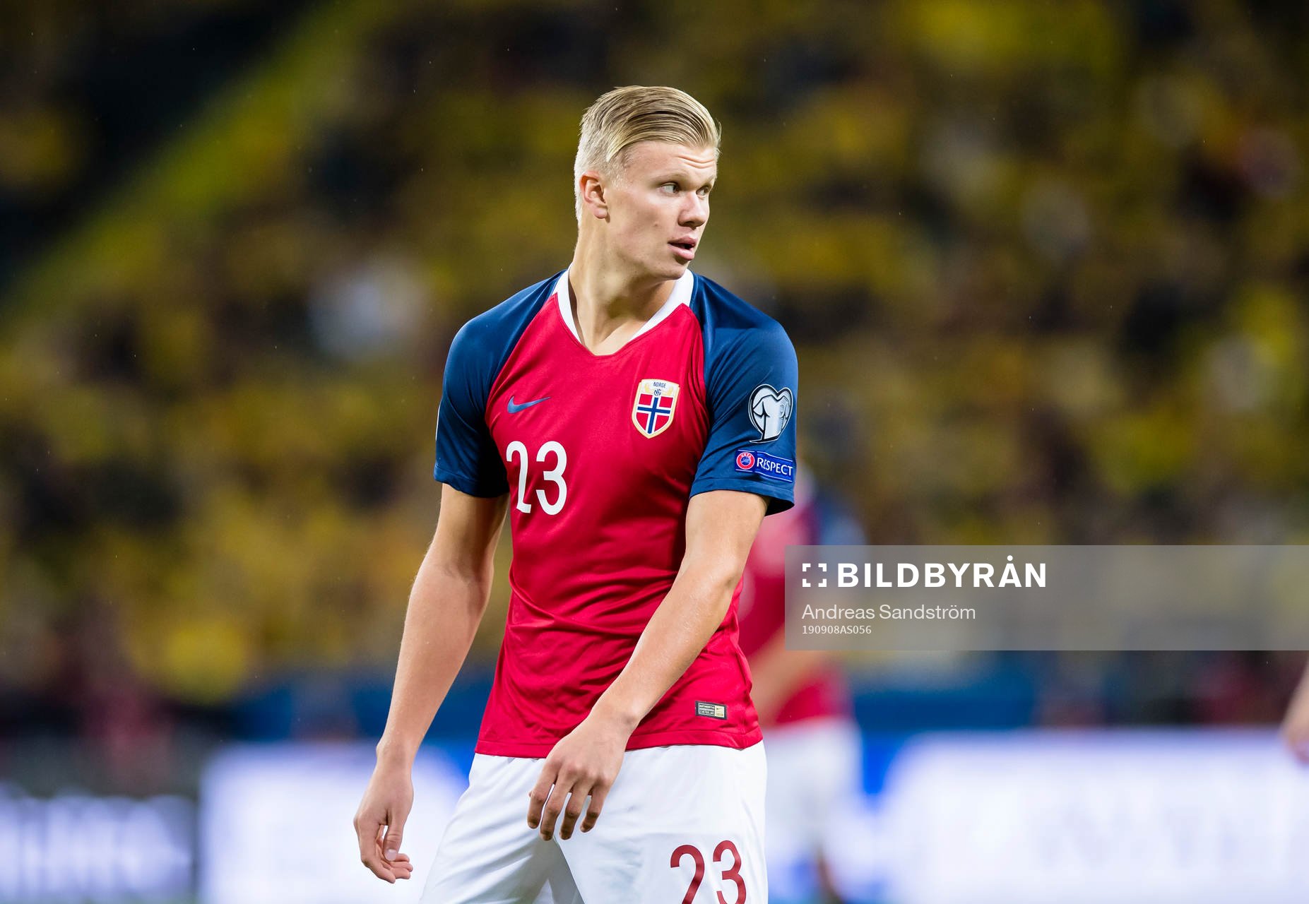 Erling Braut Haaland of Norway