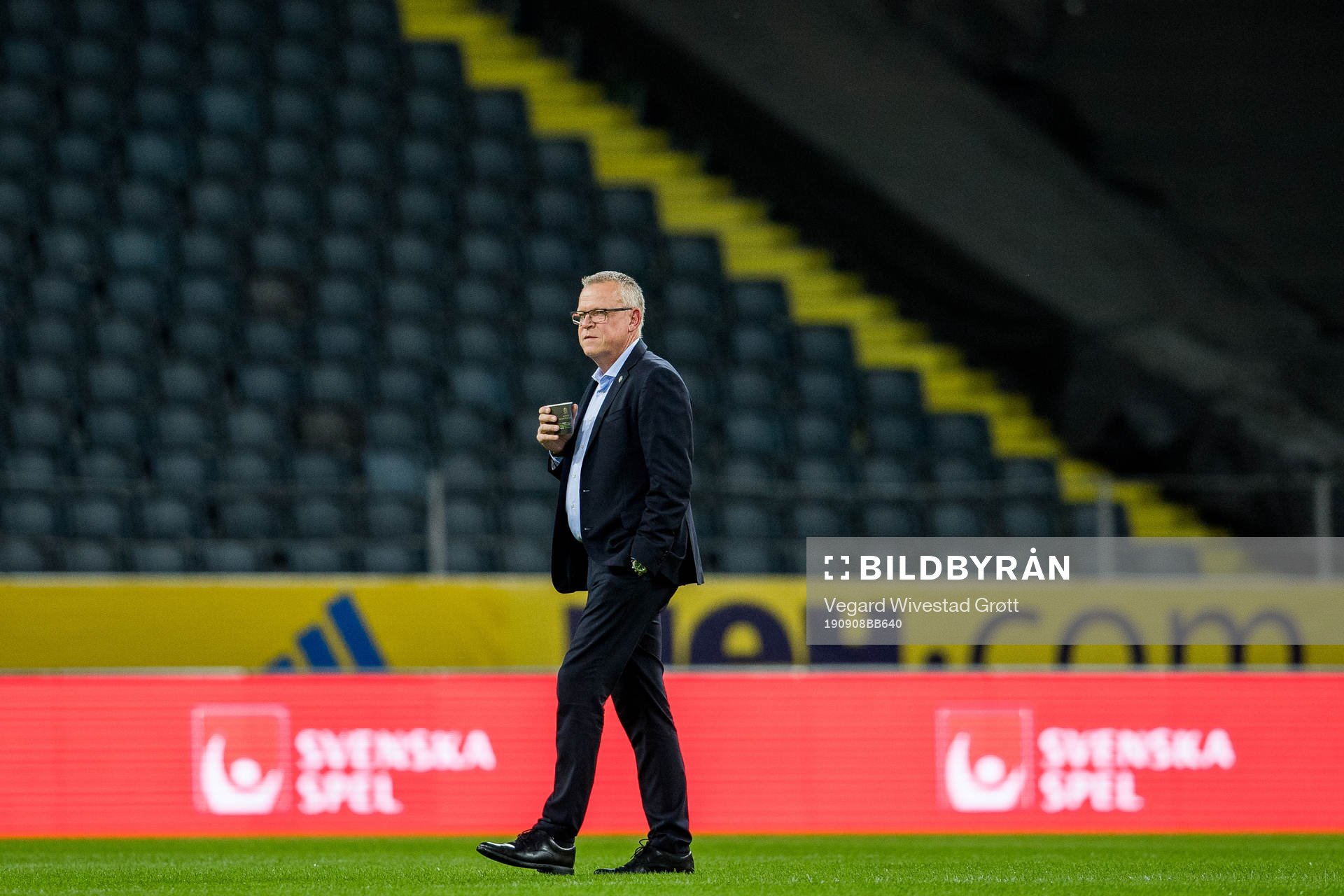 Janne Andersson, head coach of Sweden