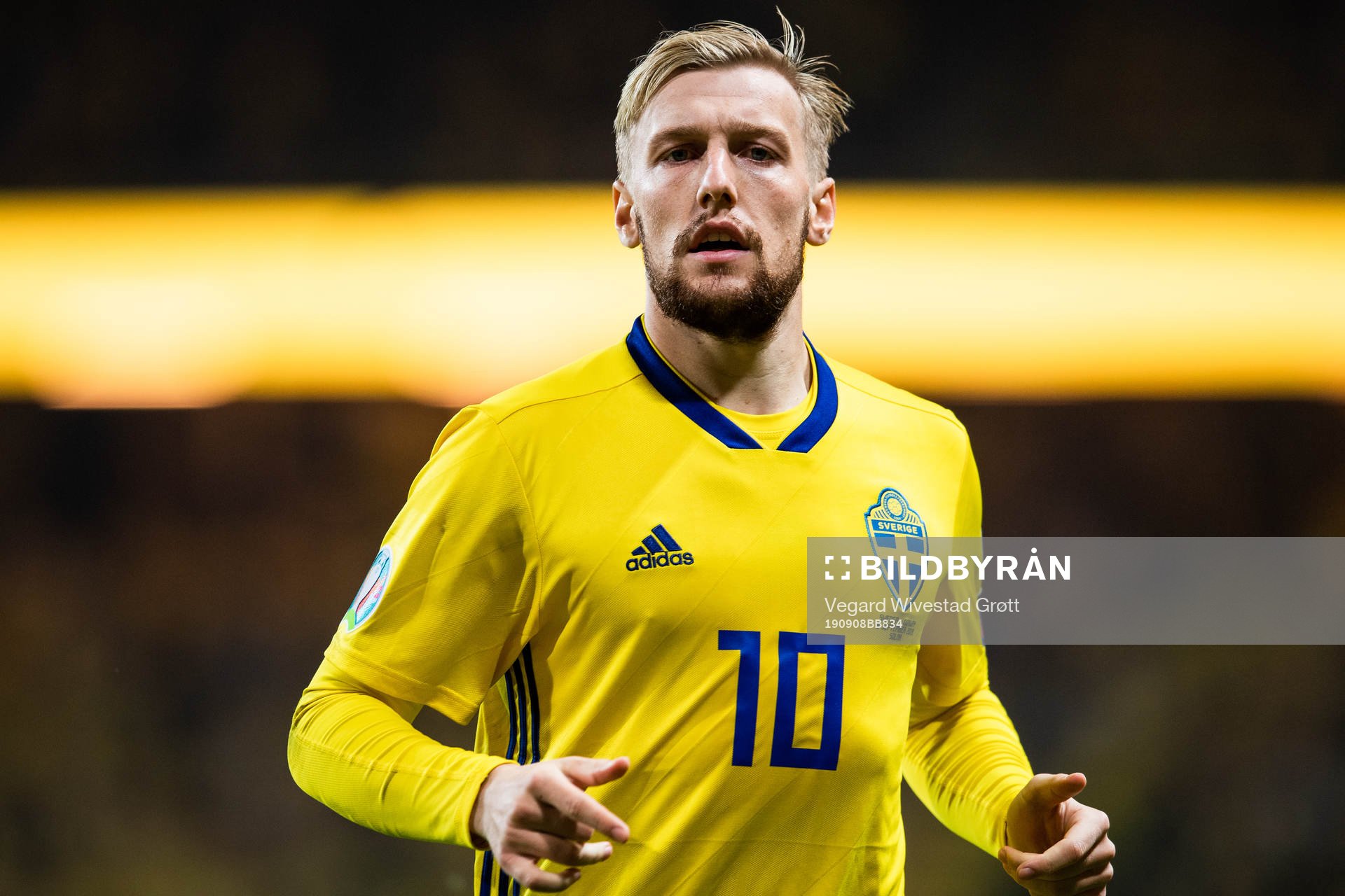 Emil Forsberg of Sweden