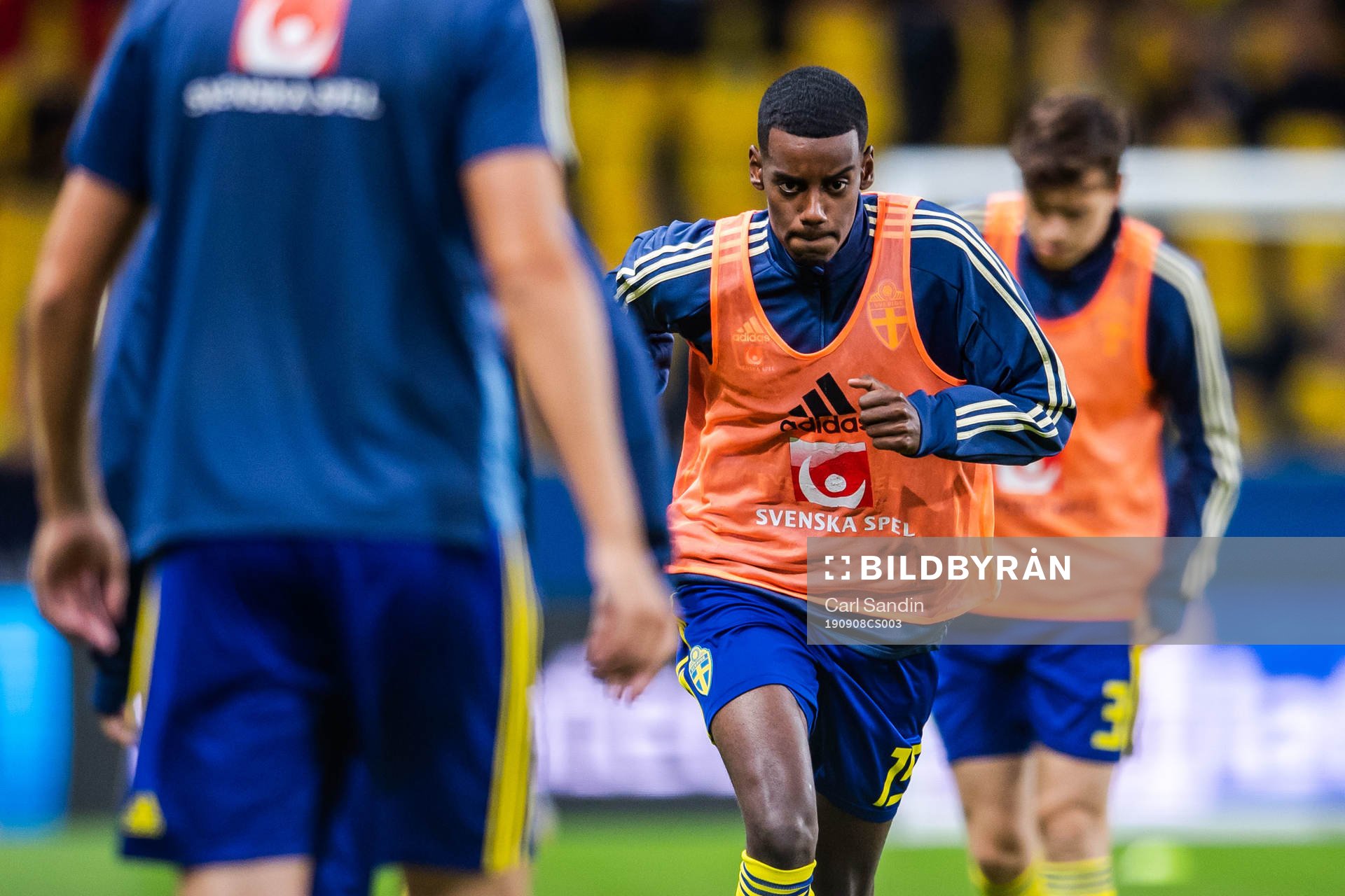 Alexander Isak of Sweden