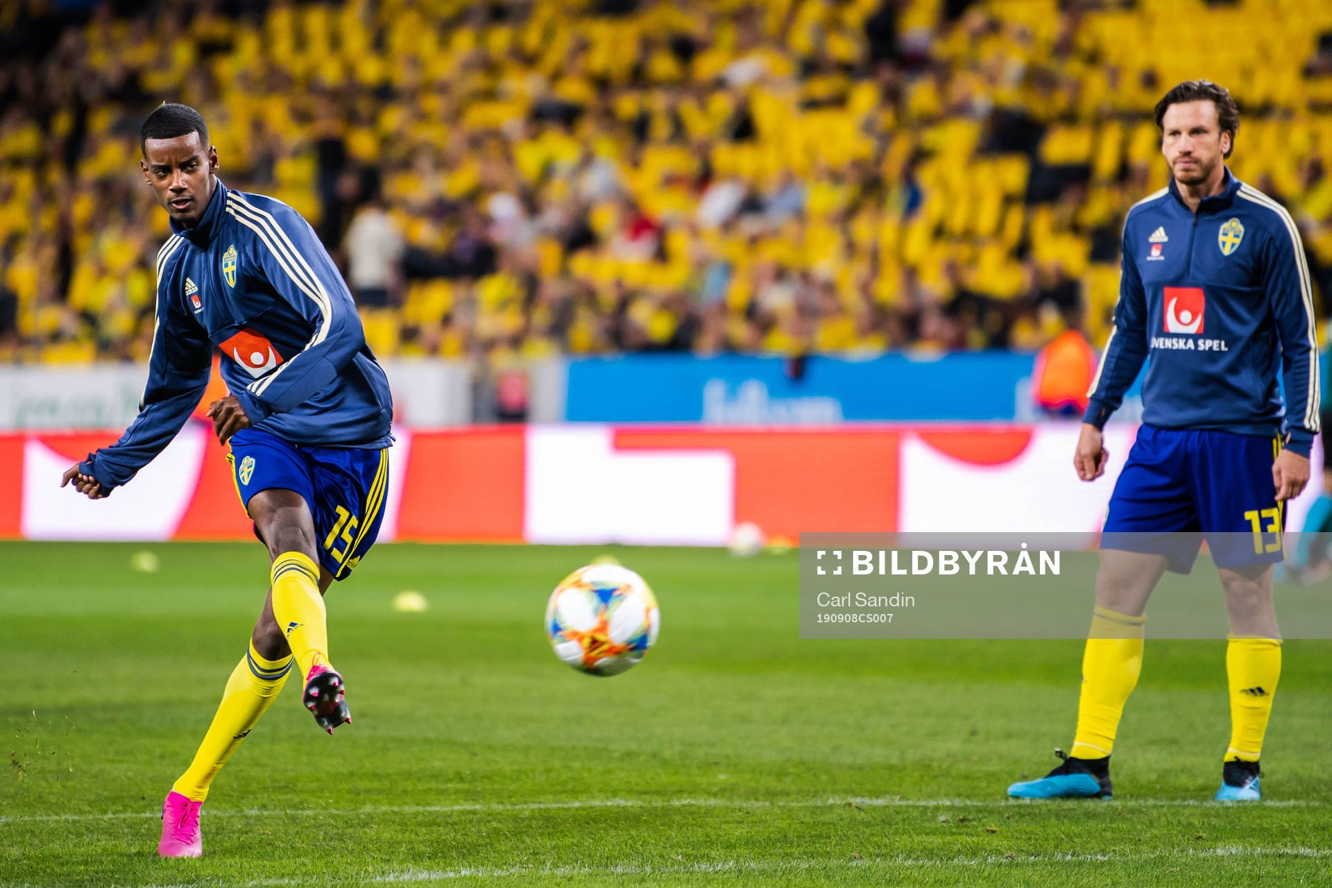 Alexander Isak of Sweden