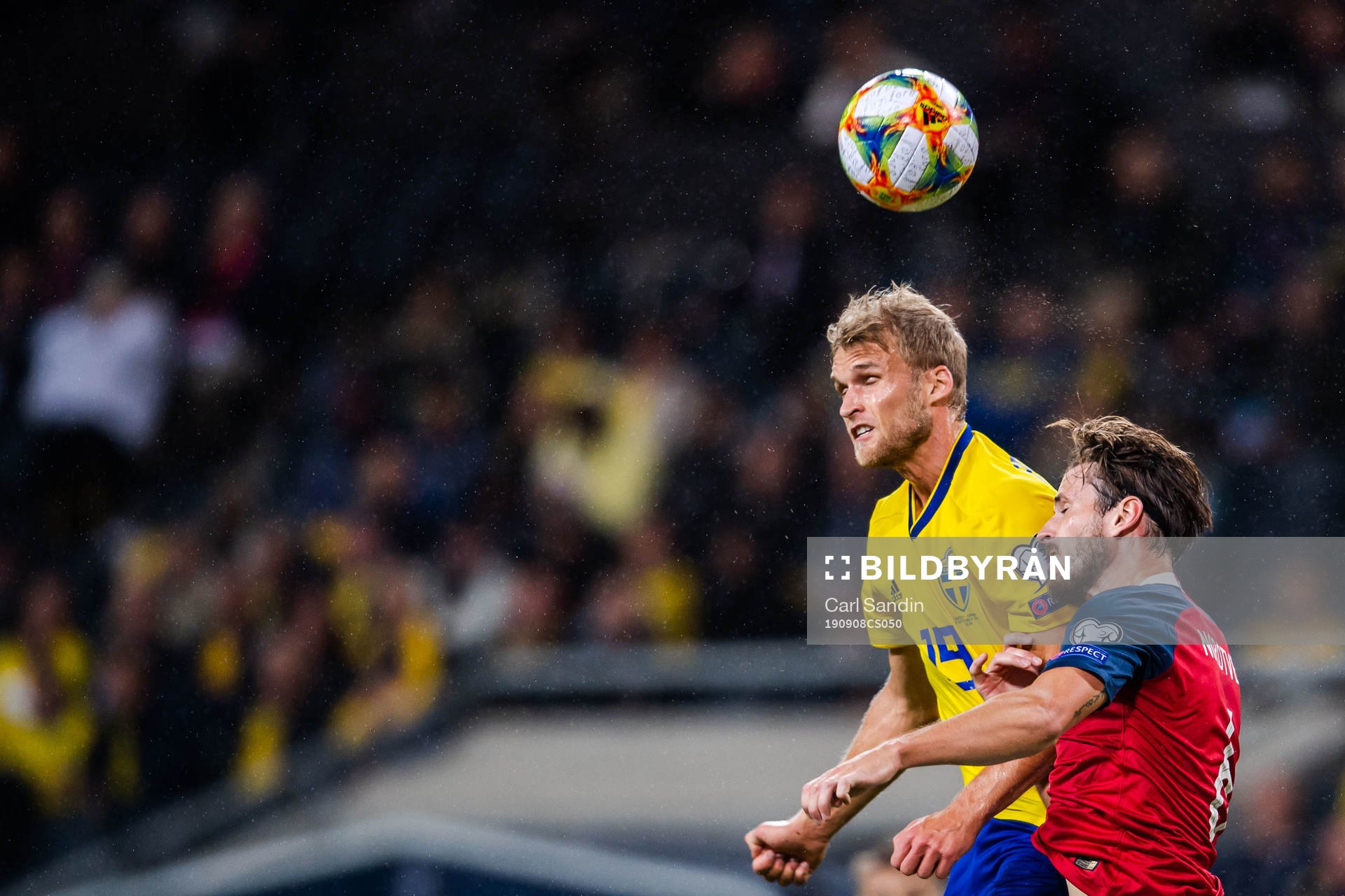 Sebastian Andersson of Sweden and Håvard Nordtveit of