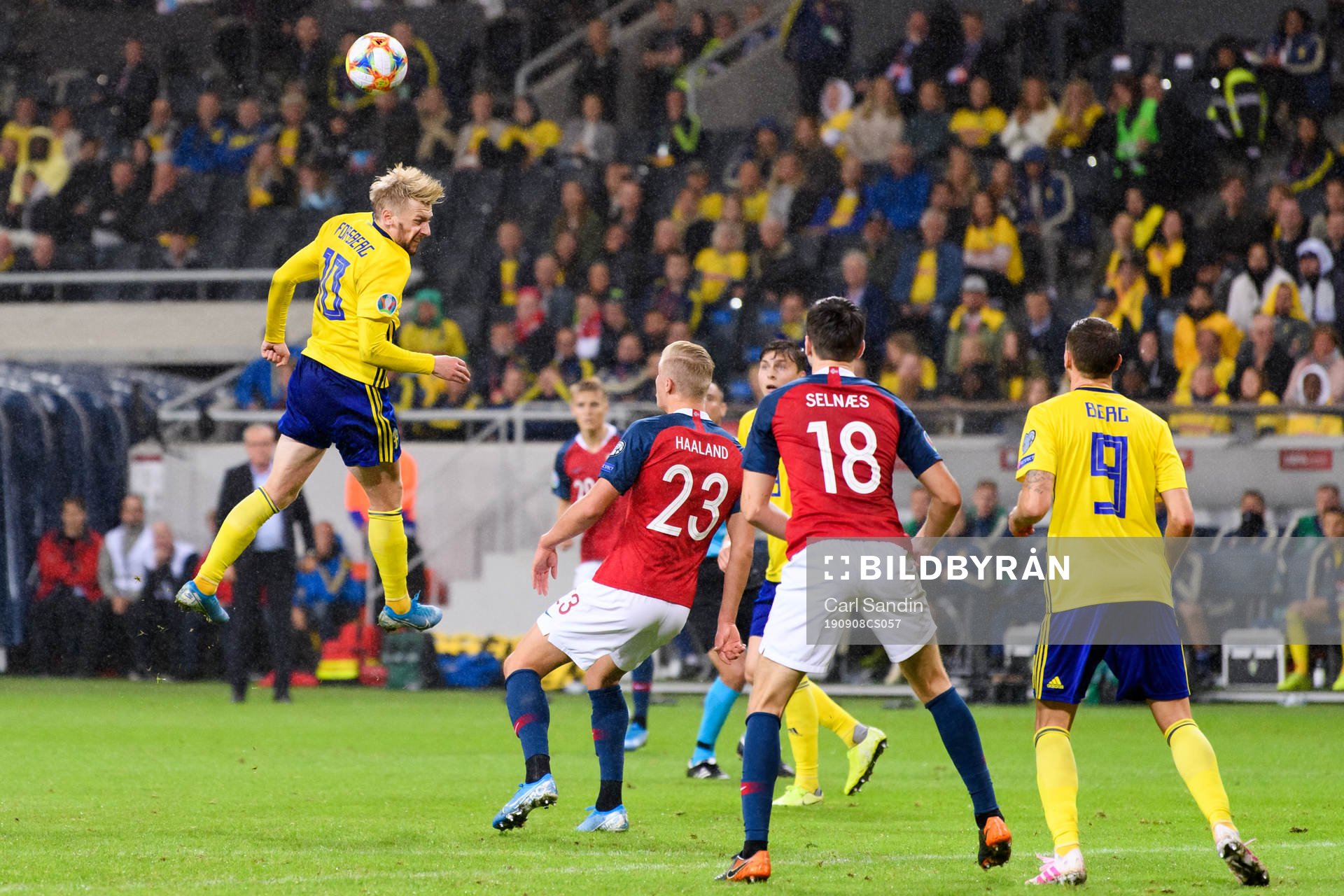 Emil Forsberg of Sweden
