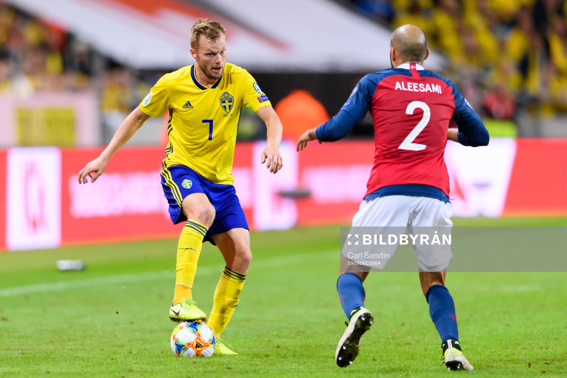 Sebastian Larsson of Sweden