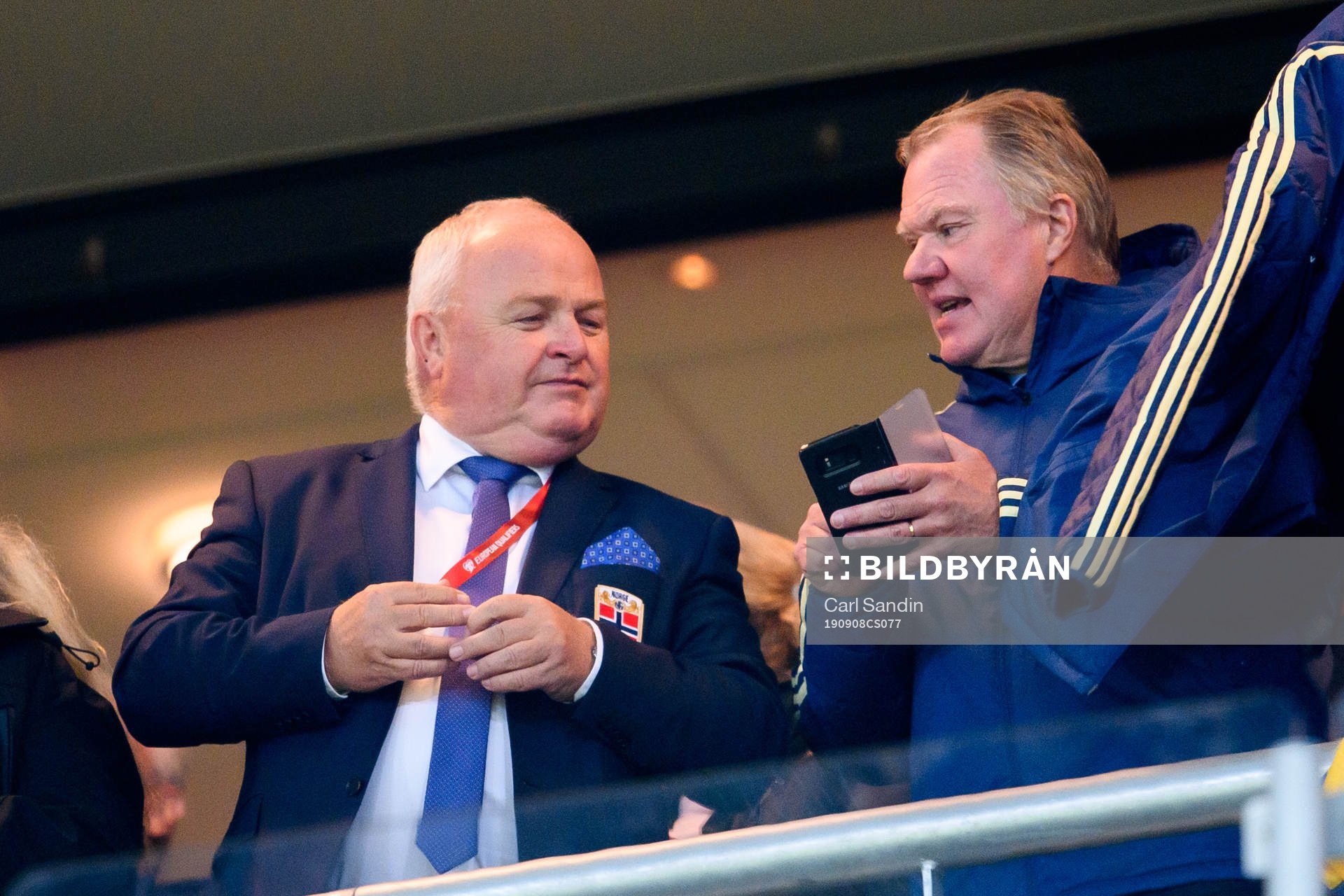 Terje Svendsen, president of the Norwegian Football
