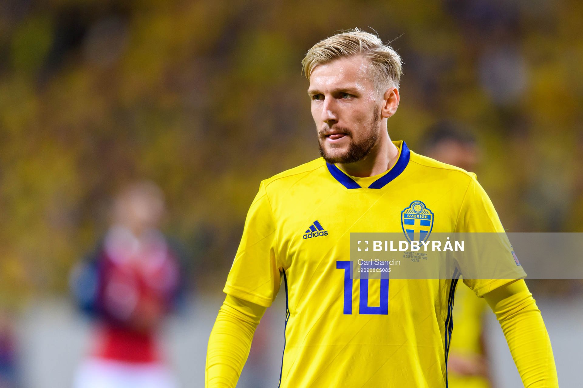 Emil Forsberg of Sweden
