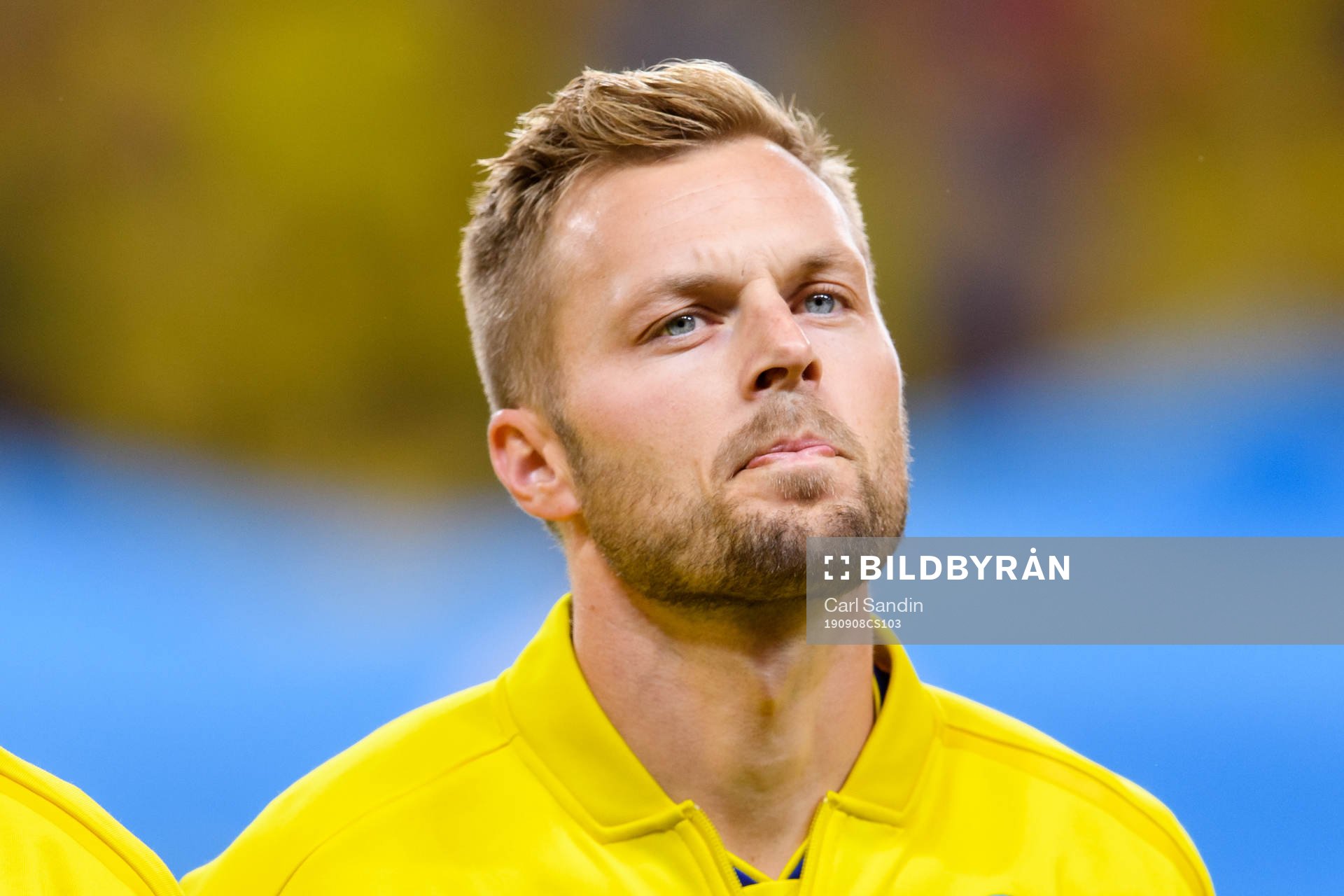 Sebastian Larsson of Sweden at lineup