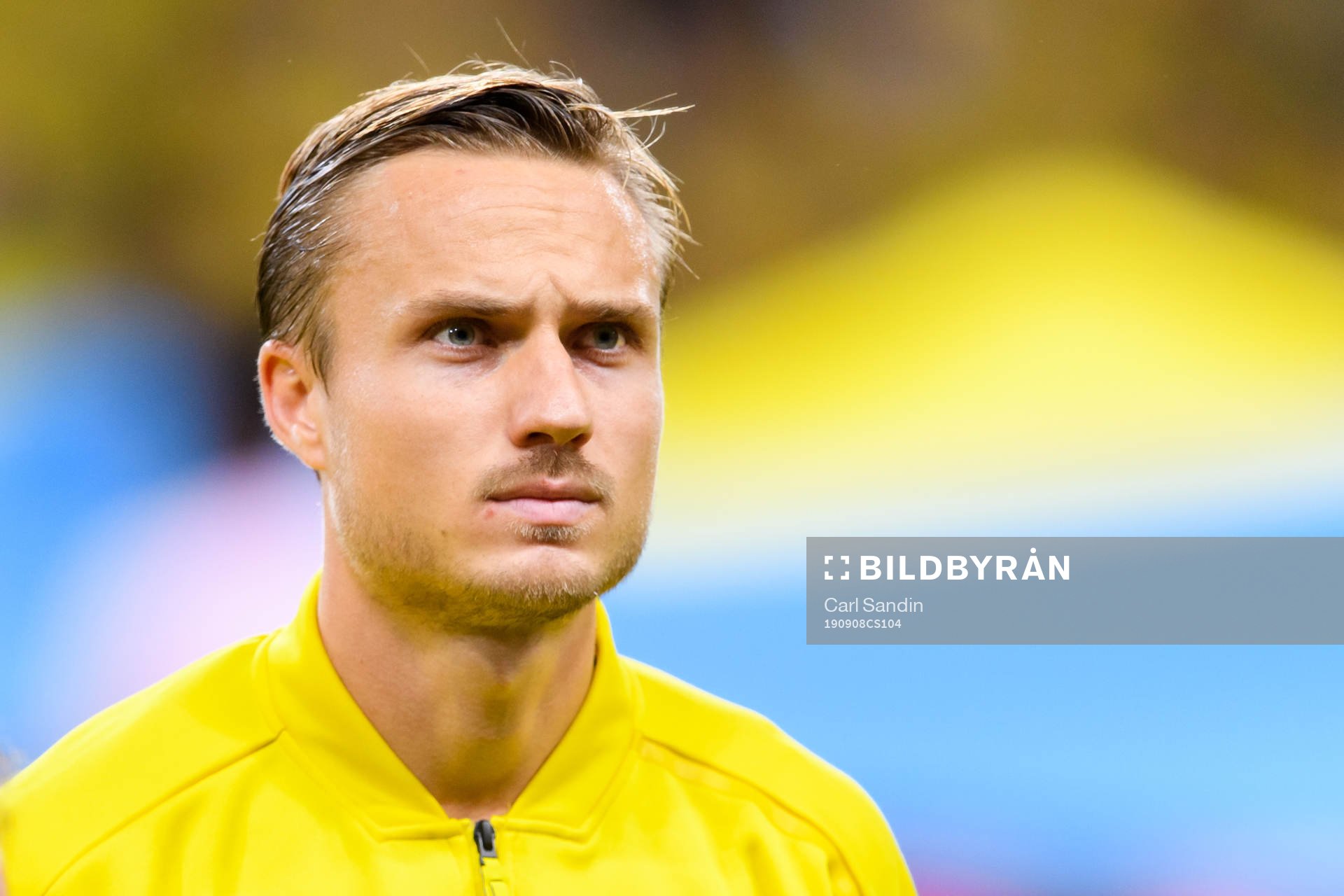 Pierre Bengtsson of Sweden at lineup