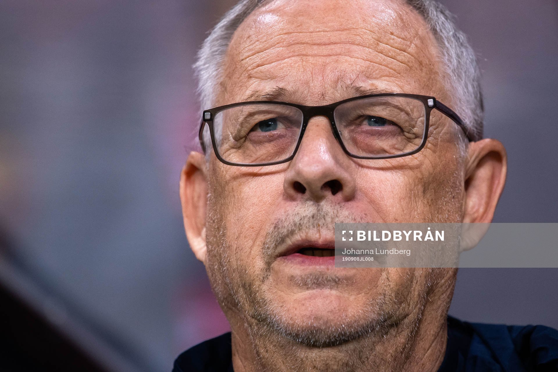 Lars Lagerbäck, head coach of Norway