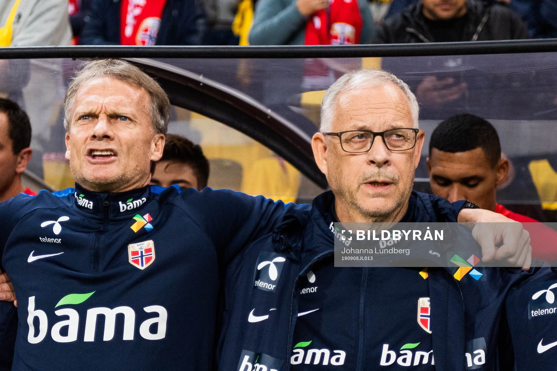 Lars Lagerbäck, head coach of Norway