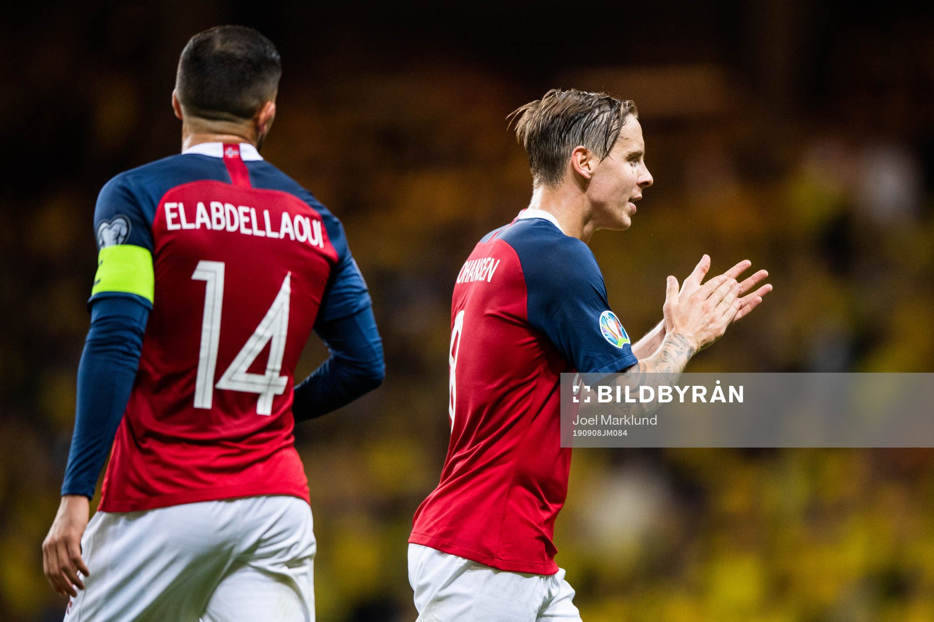 Stefan Johansen left the captain armband to Omar