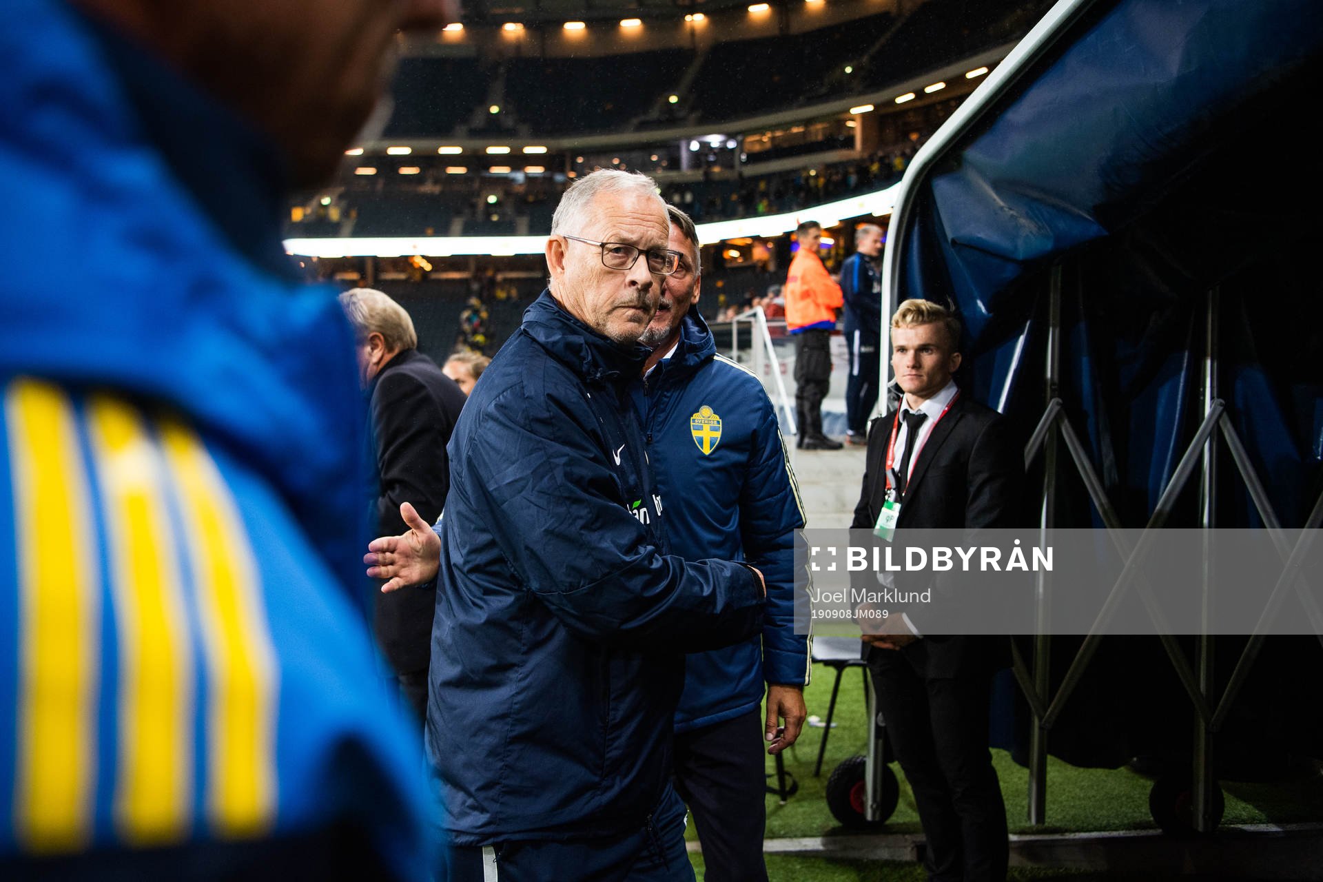 Lars Lagerbäck, head coach of Norway