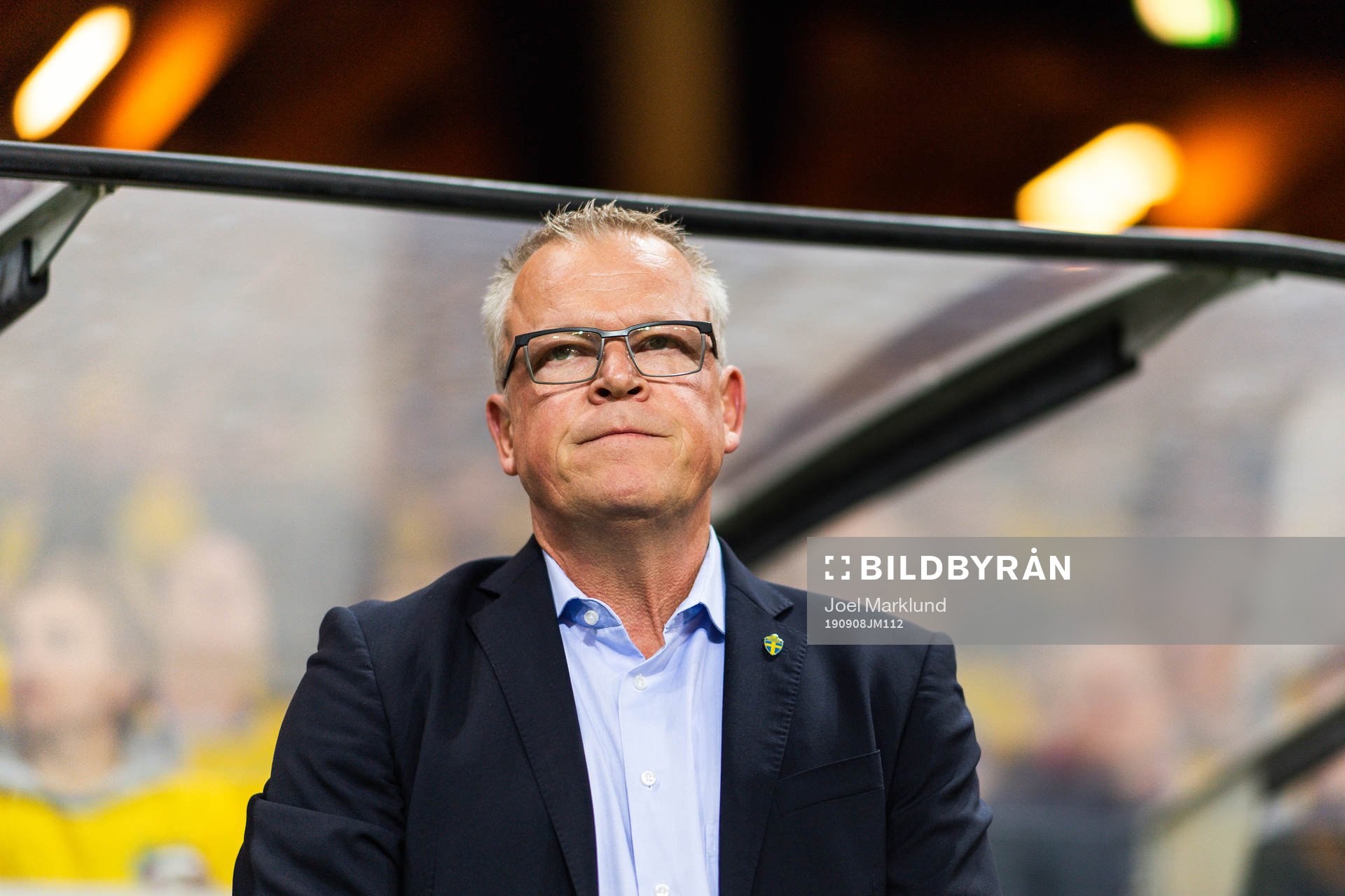 Janne Andersson, head coach of Sweden