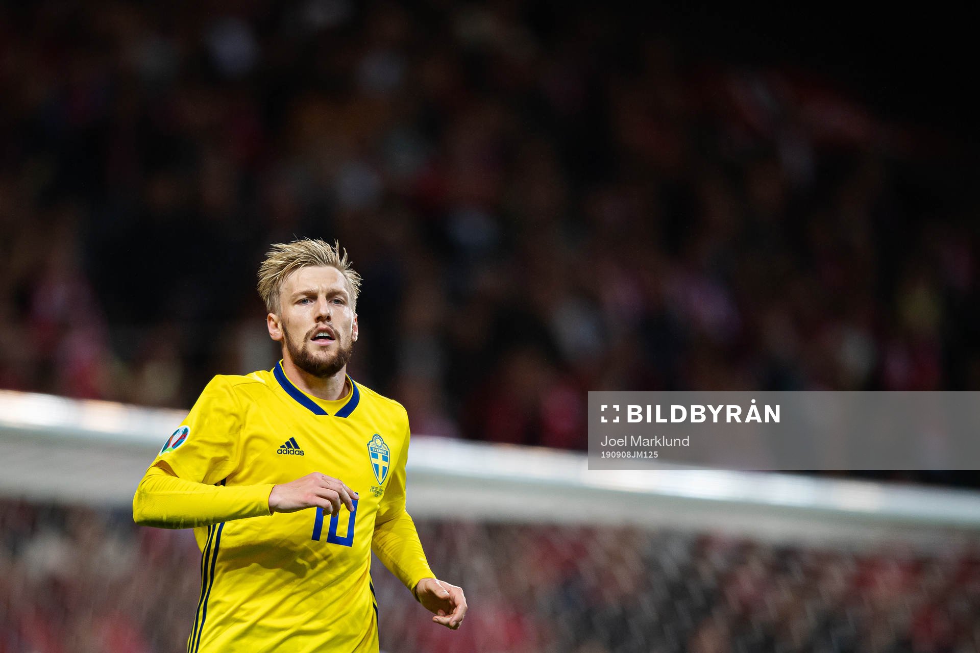 Emil Forsberg of Sweden