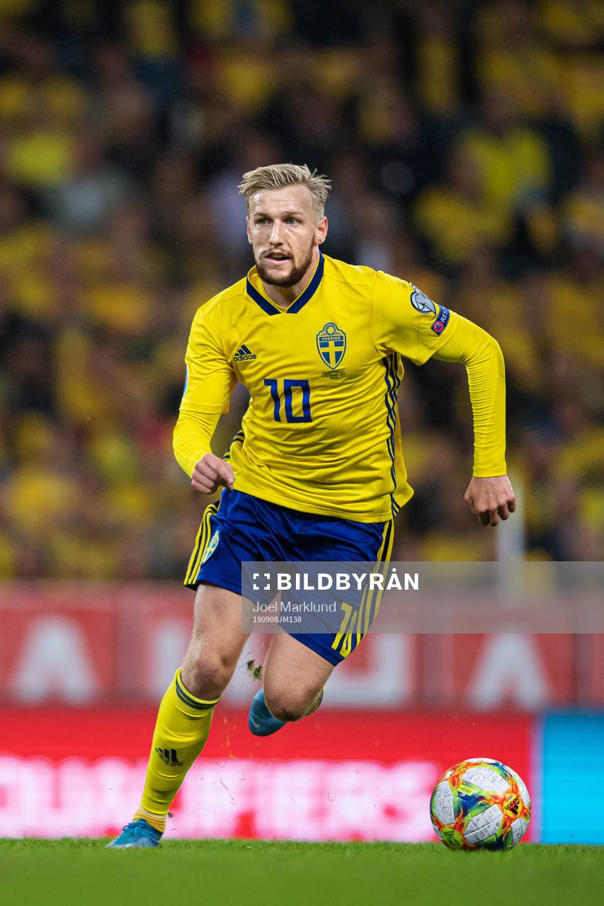 Emil Forsberg of Sweden