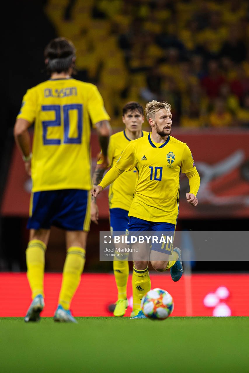 Emil Forsberg of Sweden